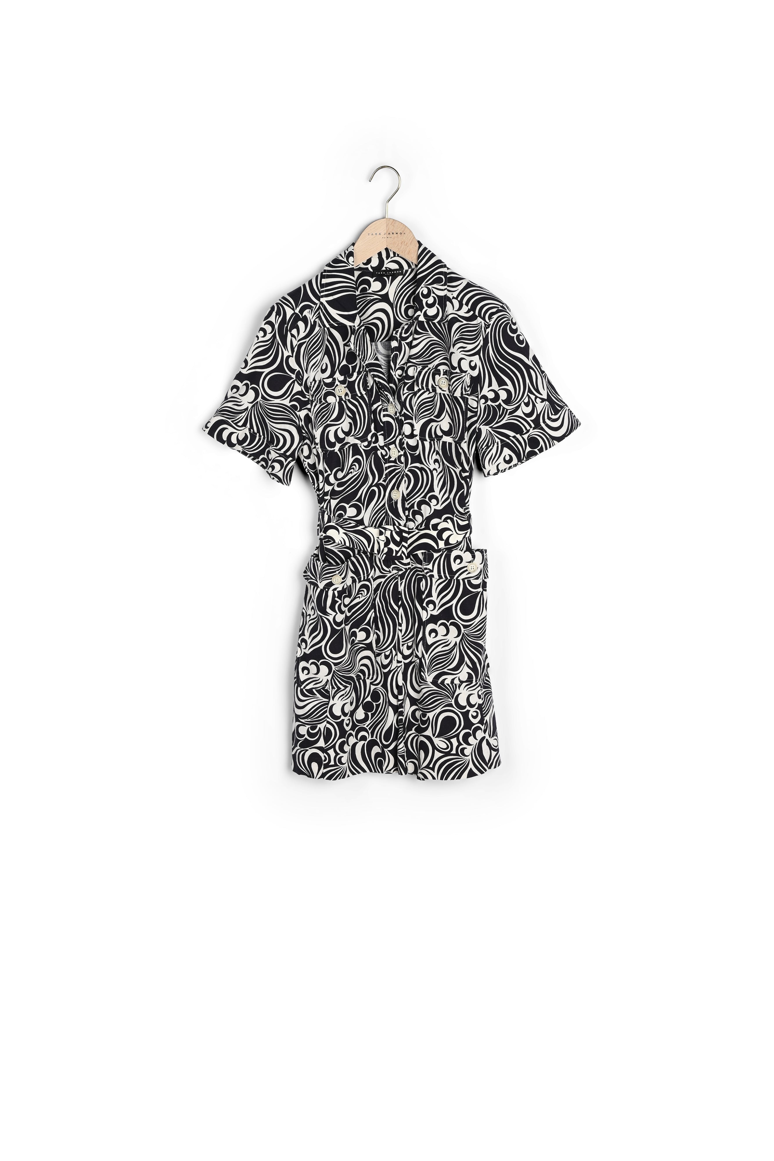 Robe Ryfen écru imprimé psyche en coton Faume - seconde main