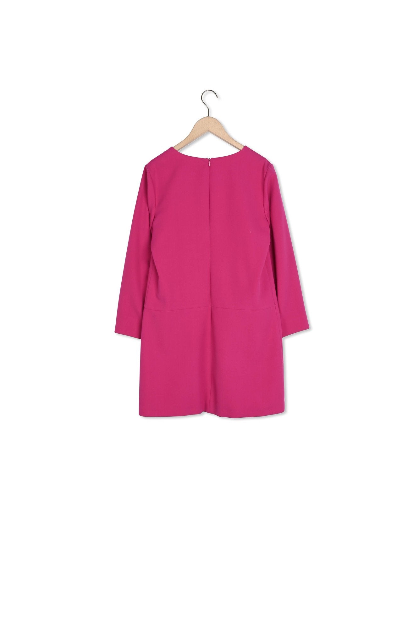 Robe Ruth fuschia en toile gabardine Faume - seconde main