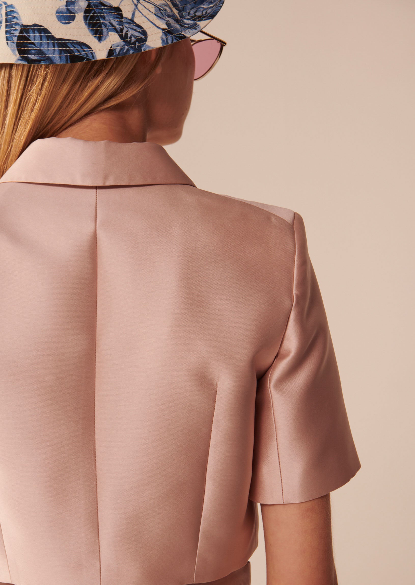 Veste Volupte nude en satin Faume - seconde main