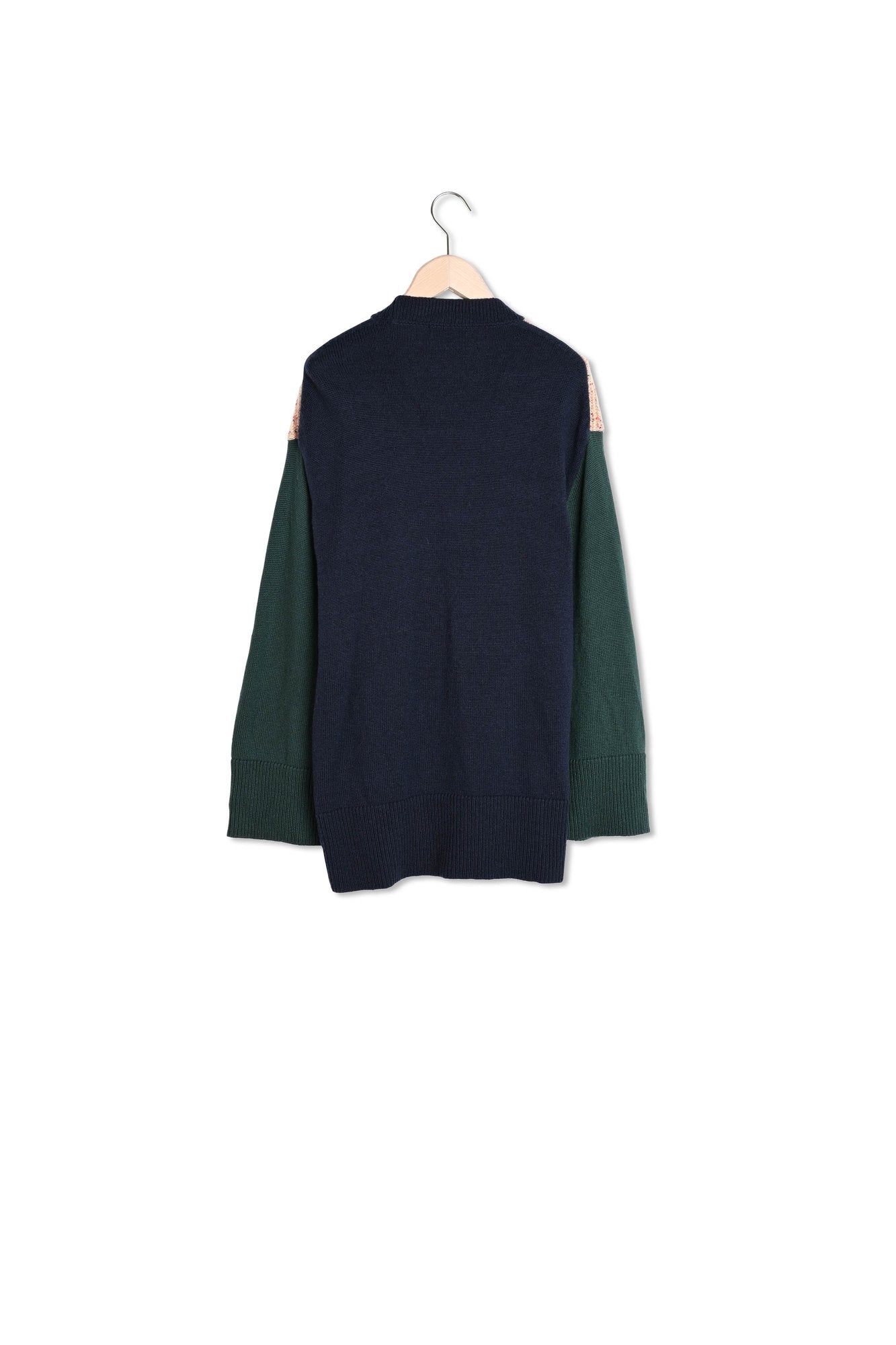 Gilet Ginger multicolore en laine Faume - seconde main