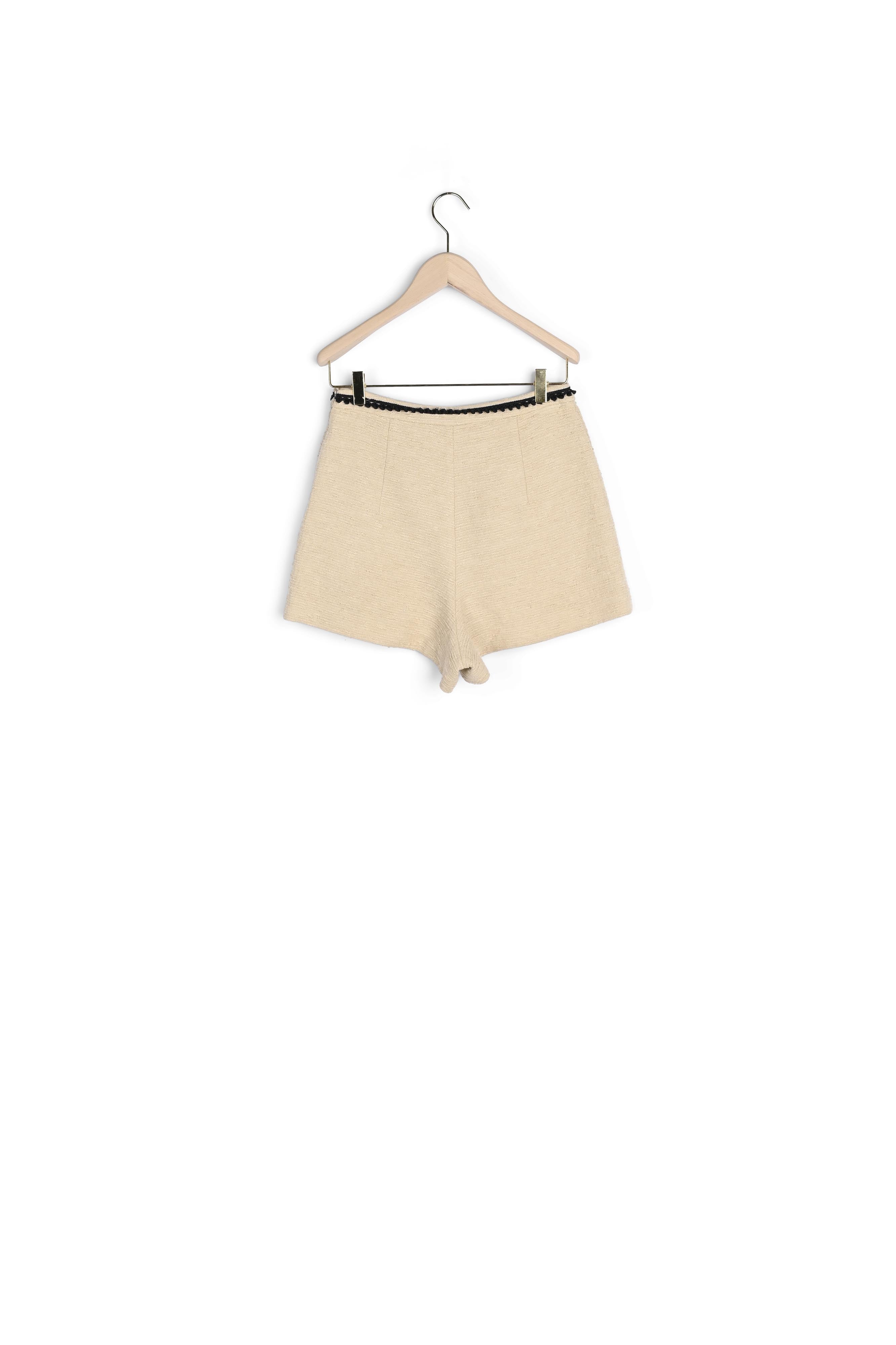 Short Solea beige en tweed Faume - seconde main