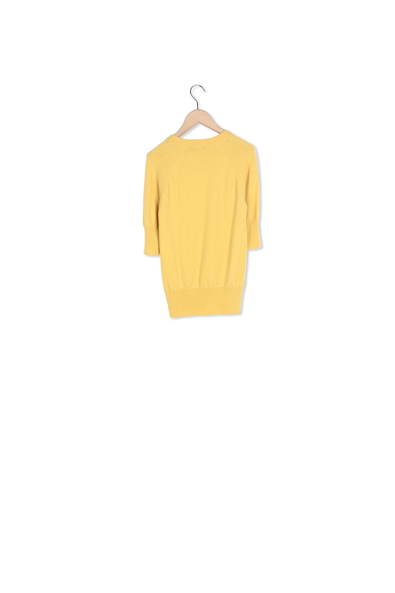 Pull Pastelle jaune en laine Faume - seconde main