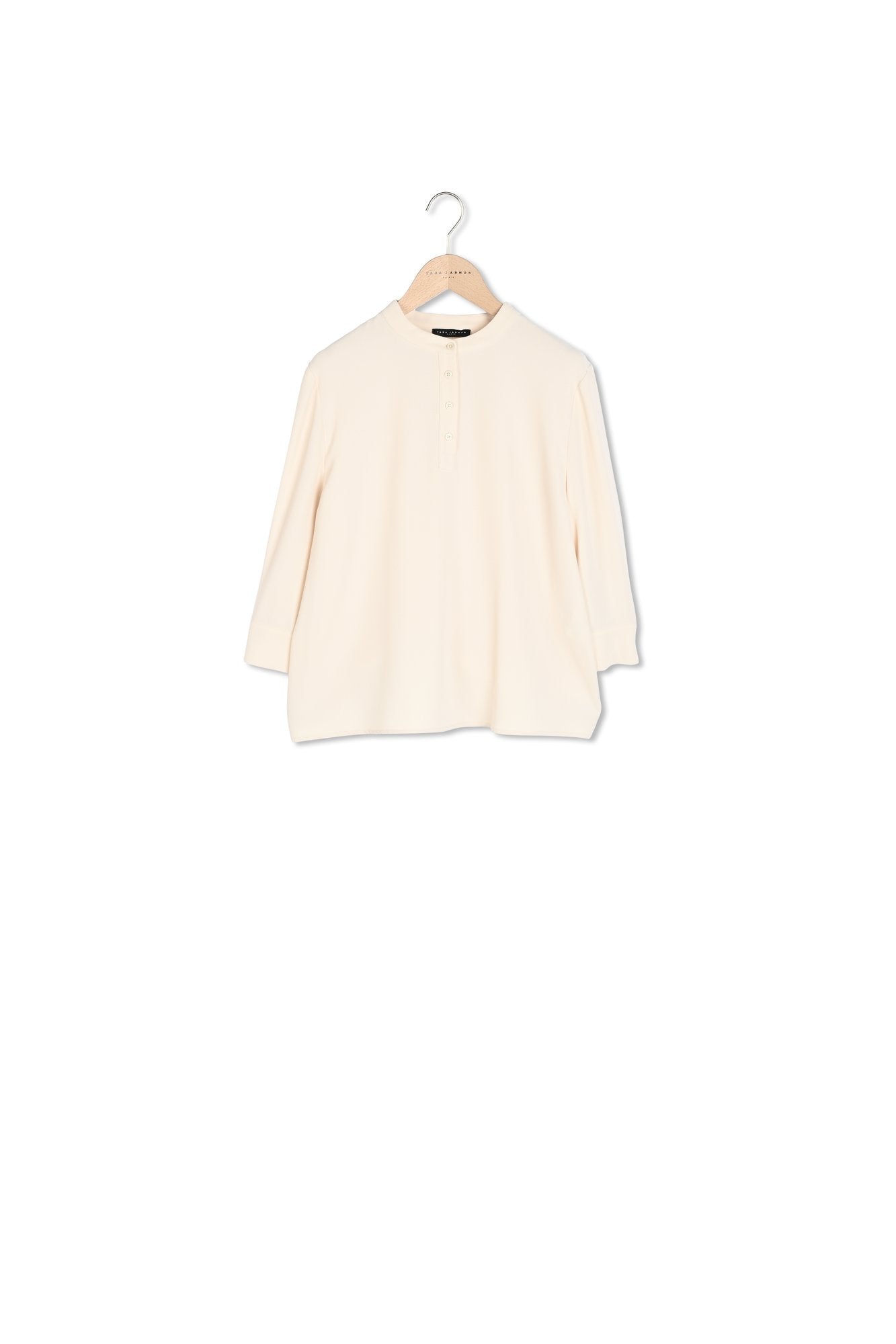 Top Titouan écru en crêpe Faume - seconde main