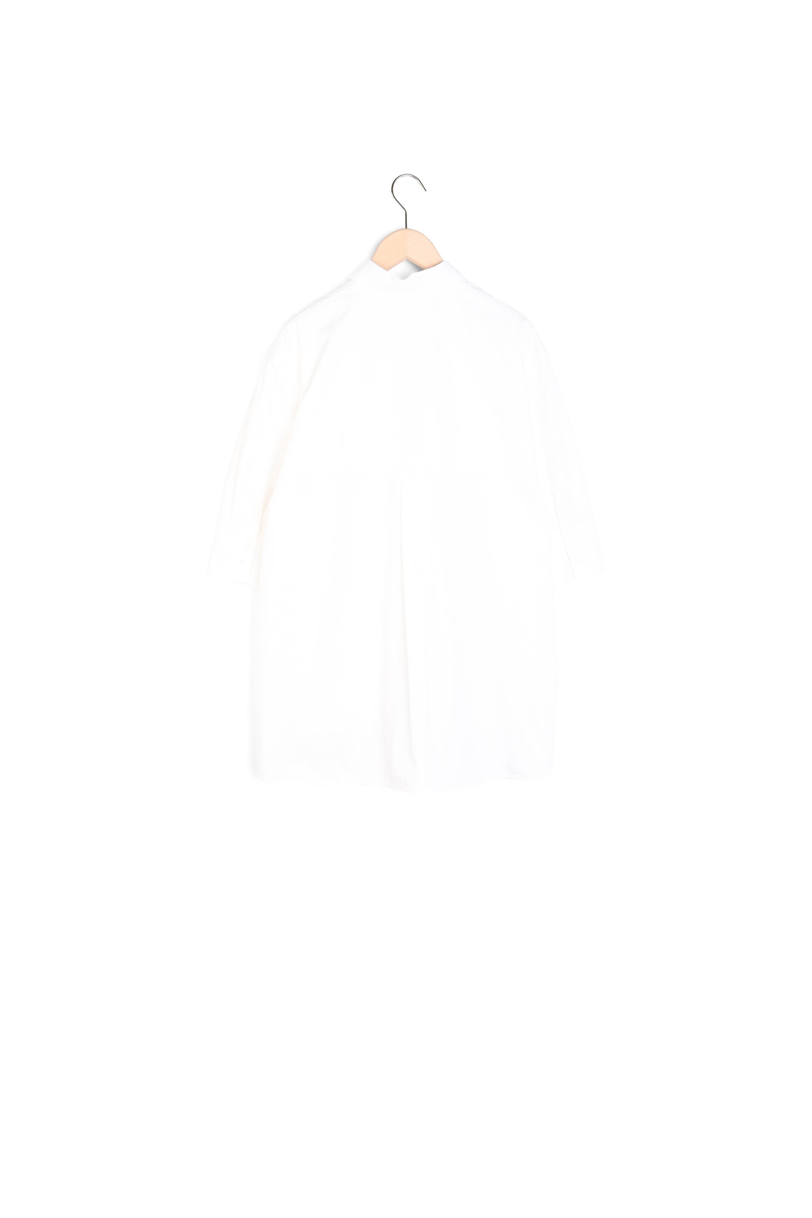 Top Tallulah blanc en popeline Faume - seconde main