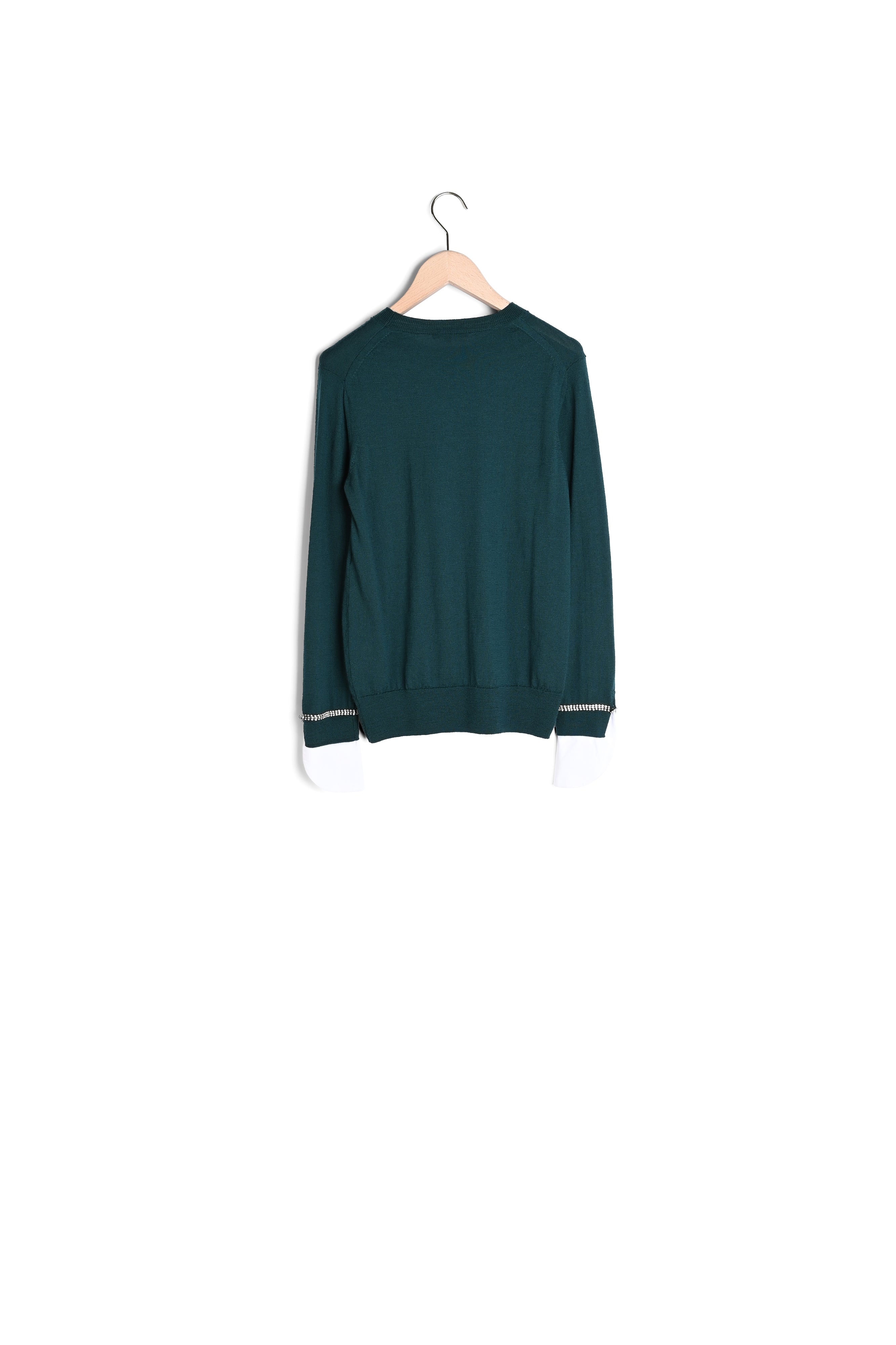 Pull fin Nana vert Faume - seconde main