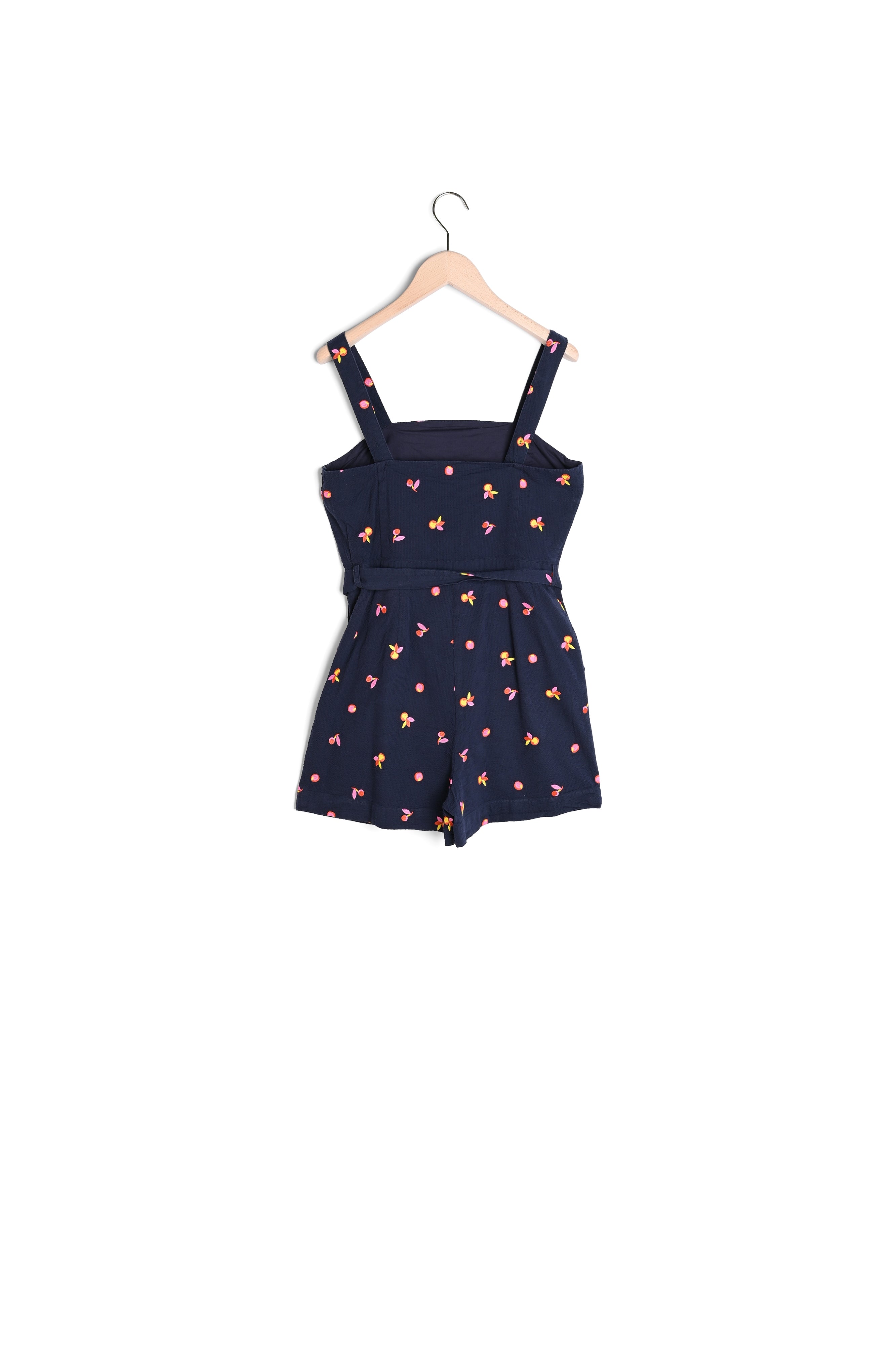 Combi-short bleu nuit à motifs Faume - seconde main