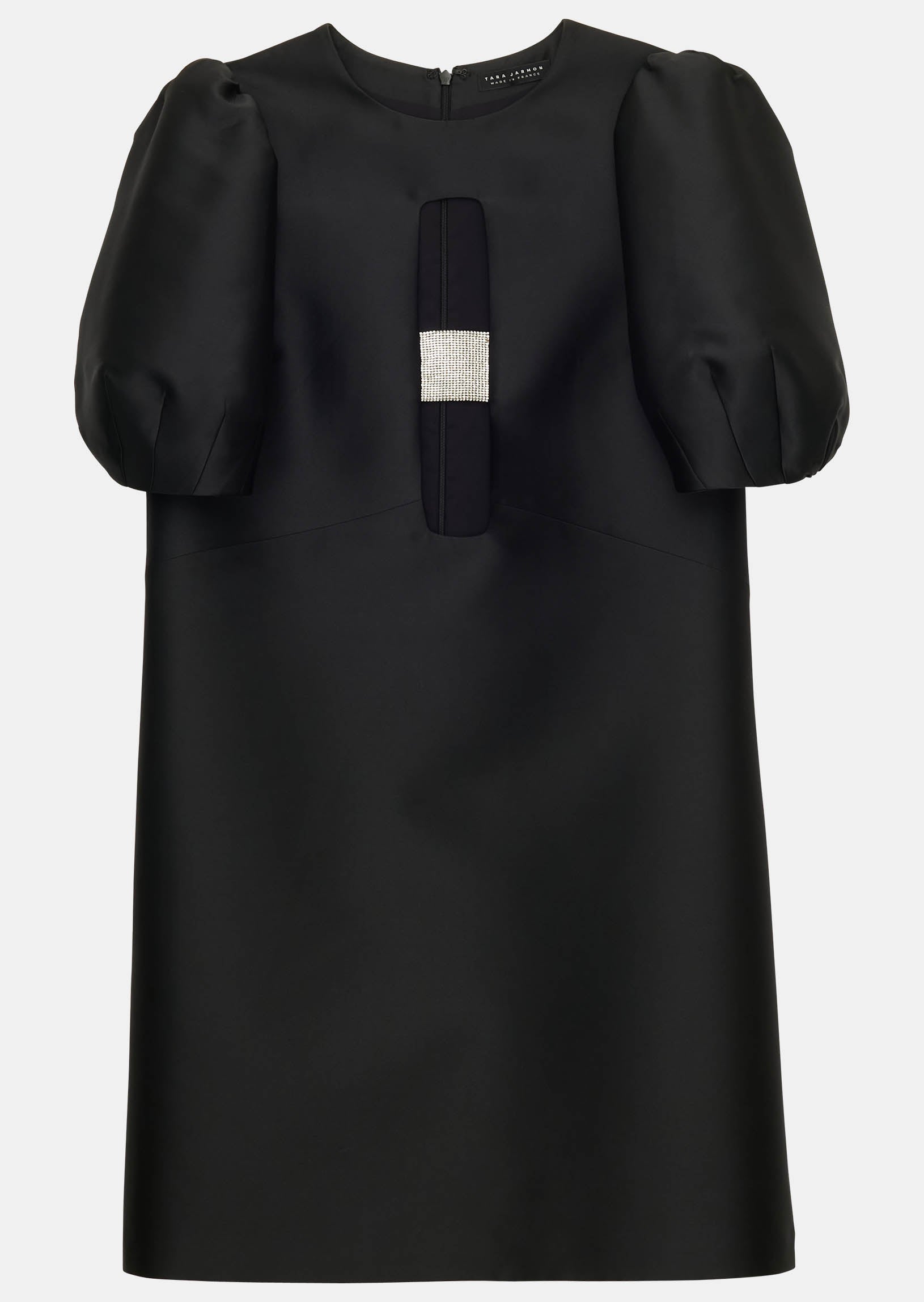 Robe Rettel noire en satin Faume - seconde main