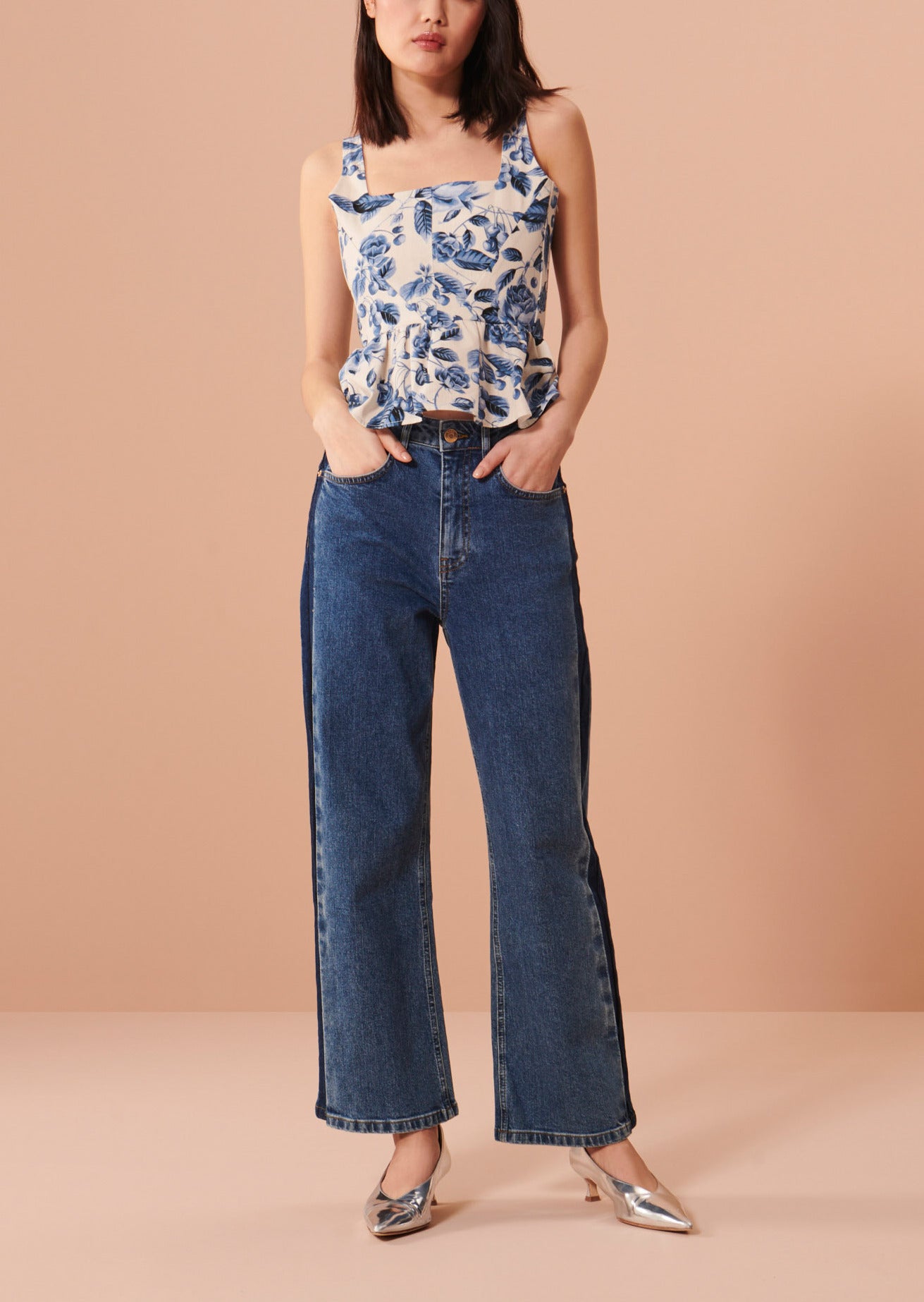 Jean Jayden brut en denim Faume - seconde main