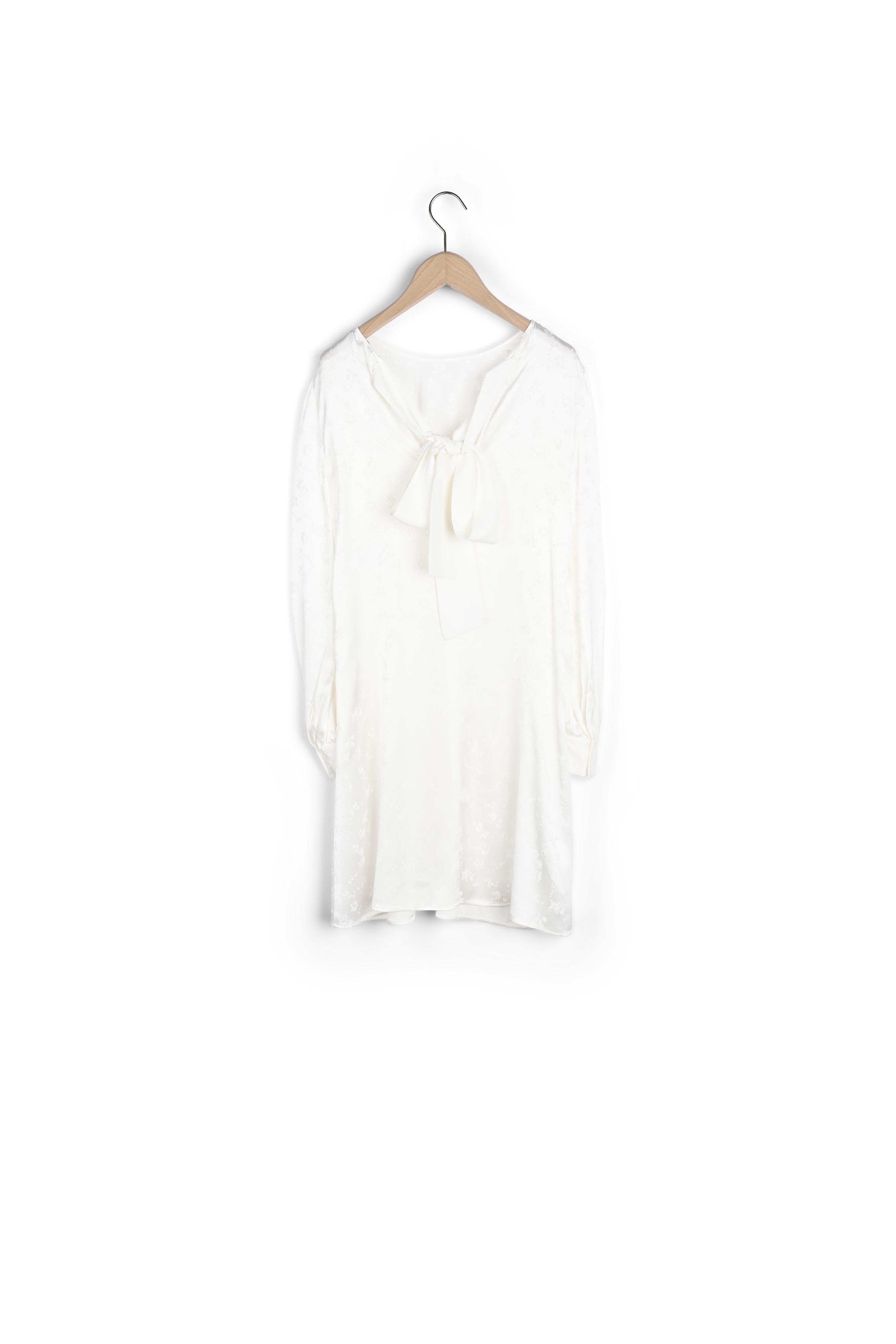 Robe mi-longue blanche Faume - seconde main