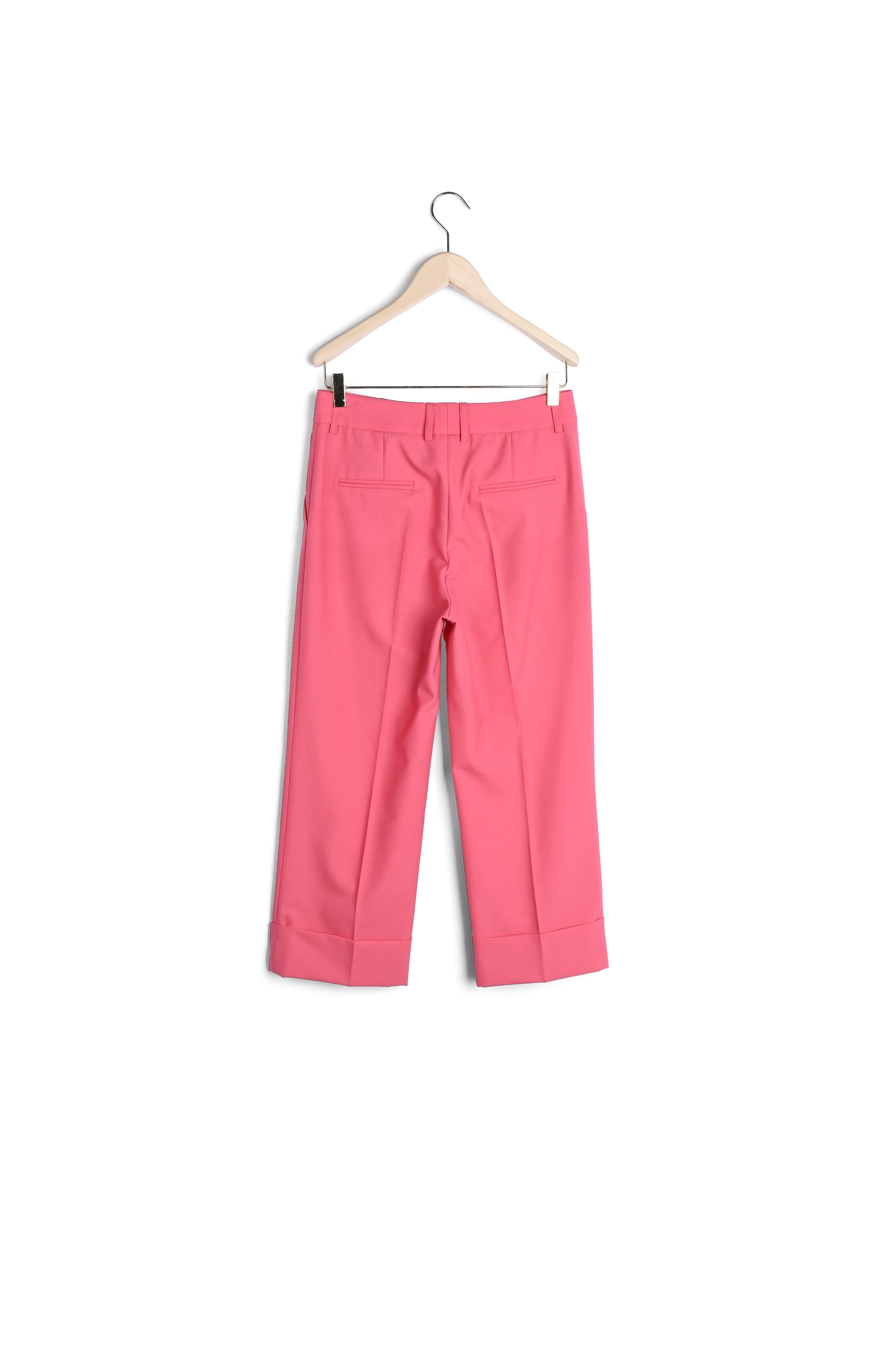 Pantalon Piper rose en laine froide Faume - seconde main