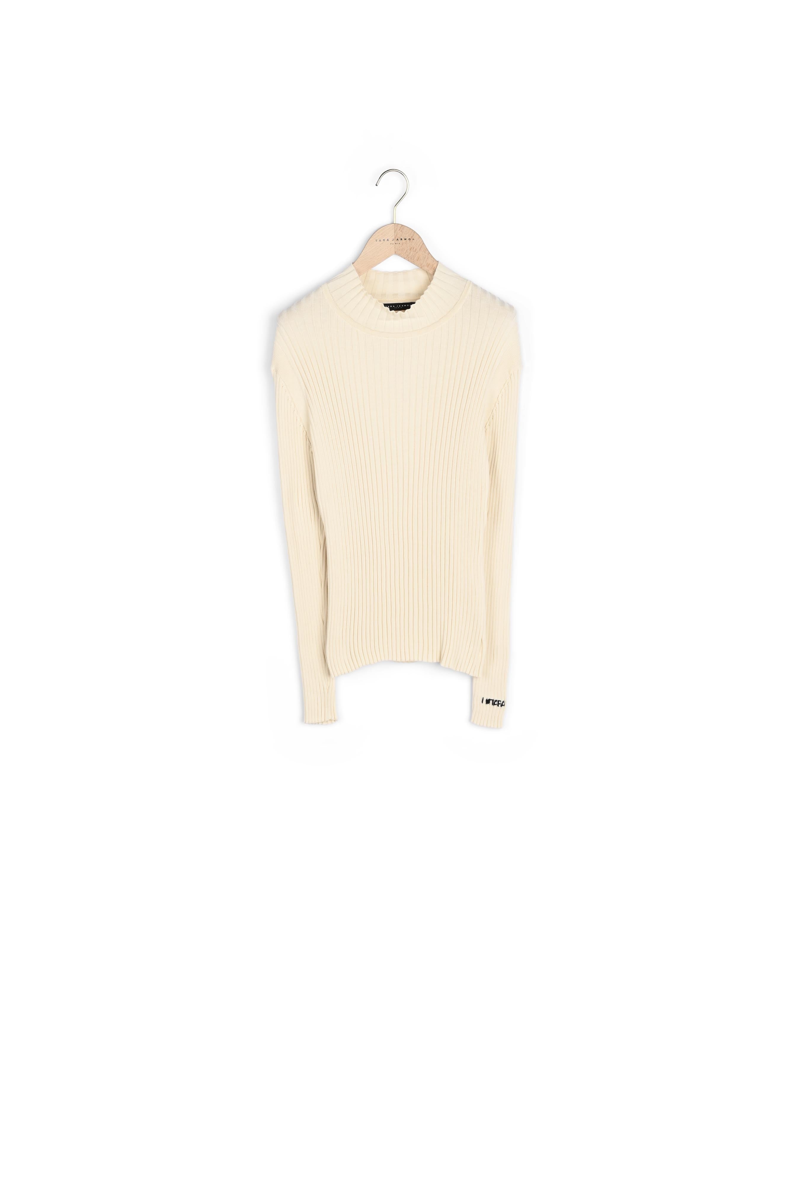 Pull Prudie écru en coton Faume - seconde main