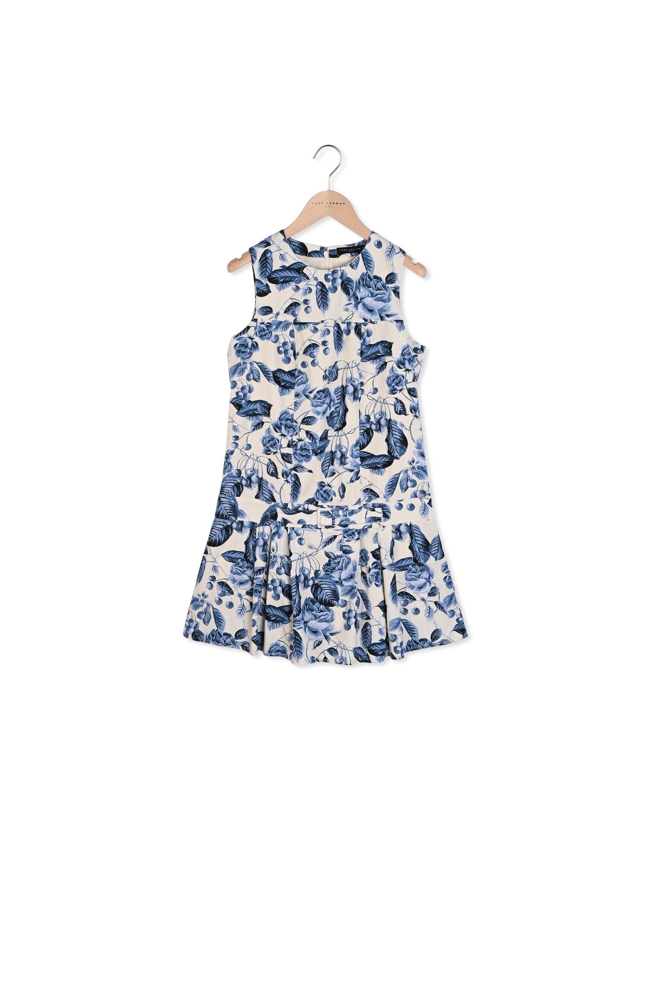 Robe Rilla bleue imprimé à fleurs Faume - seconde main