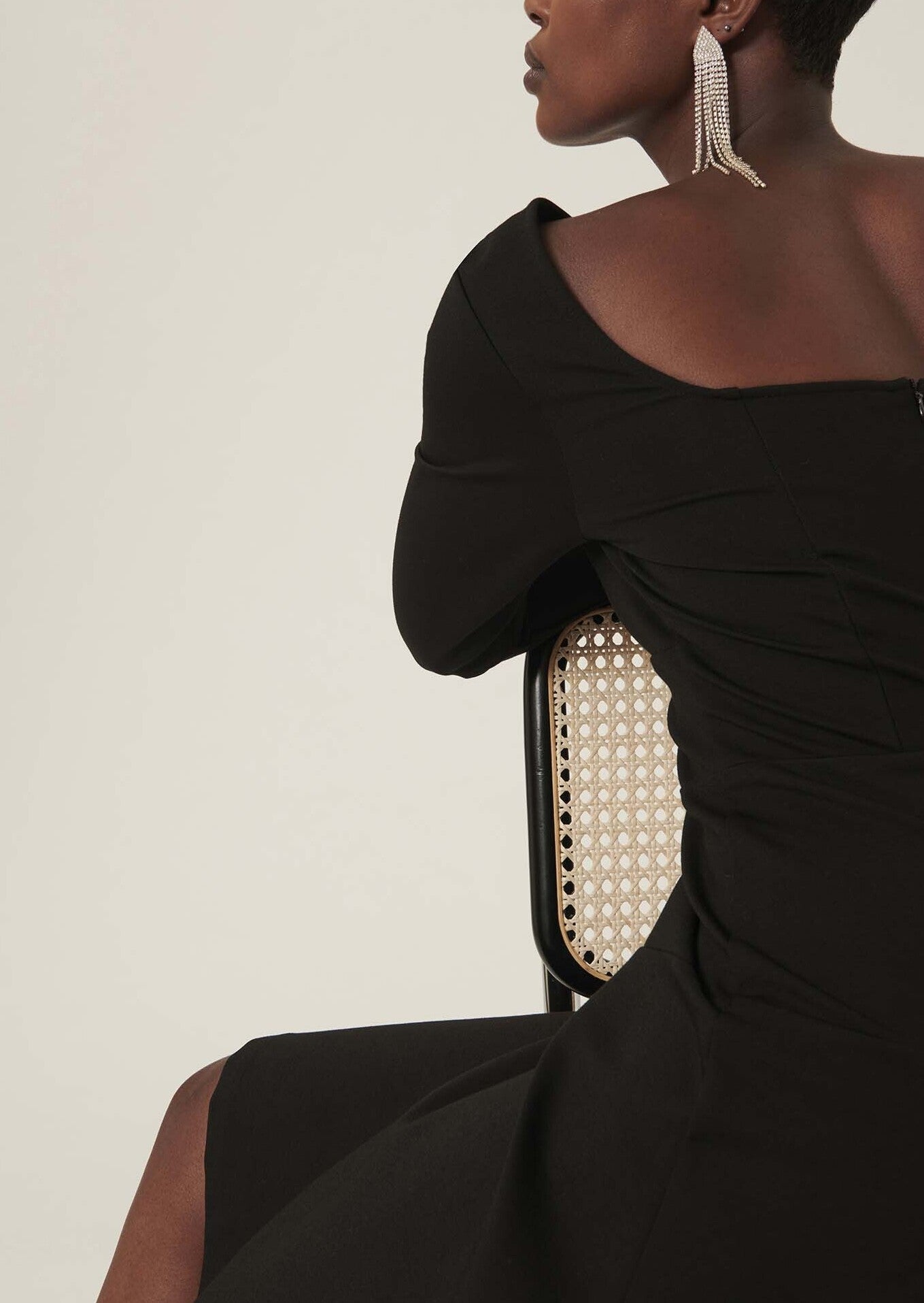 Robe Ranaette noire milano Faume - seconde main