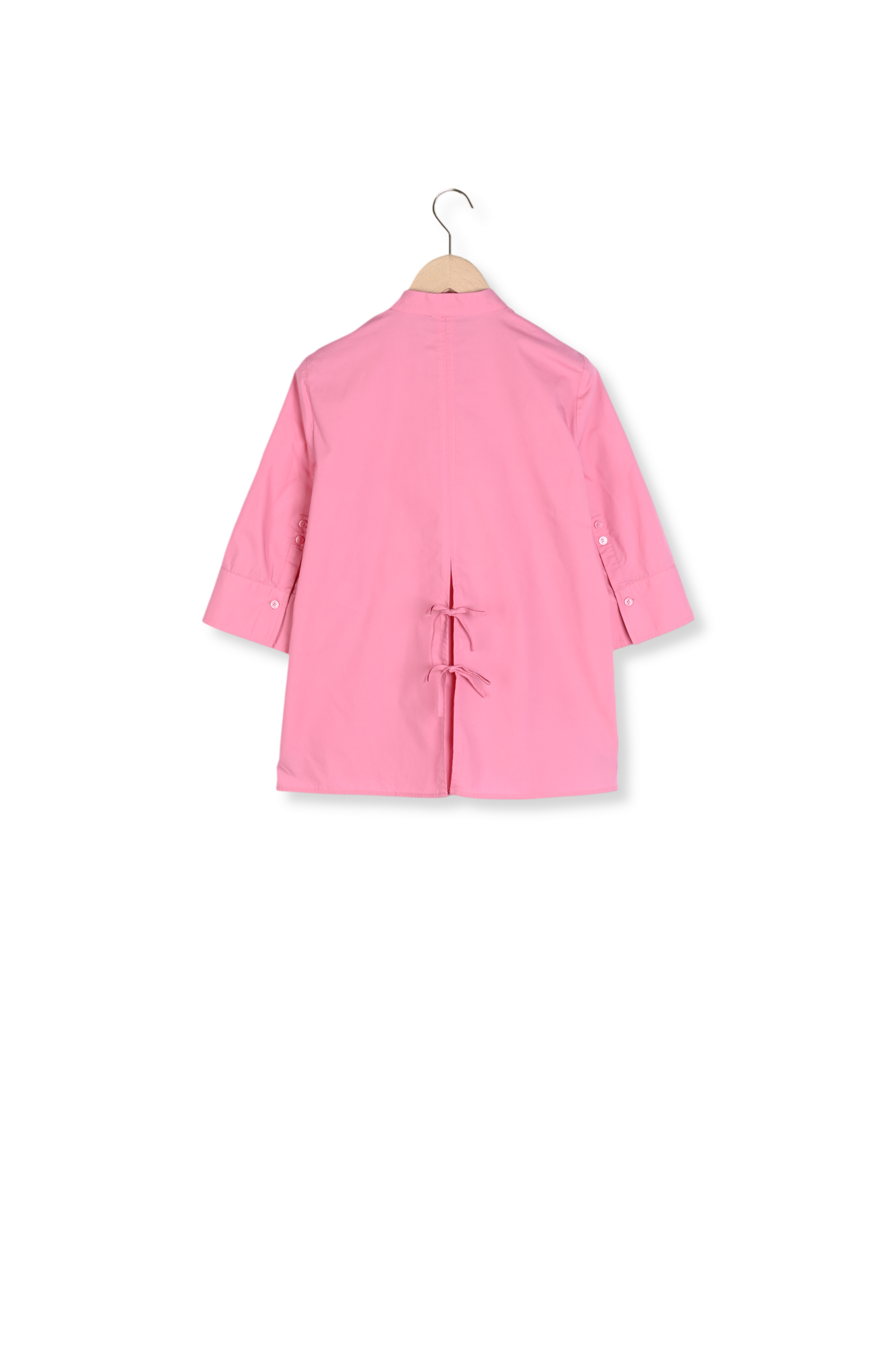 Chemise rose en popeline Clem Faume - seconde main