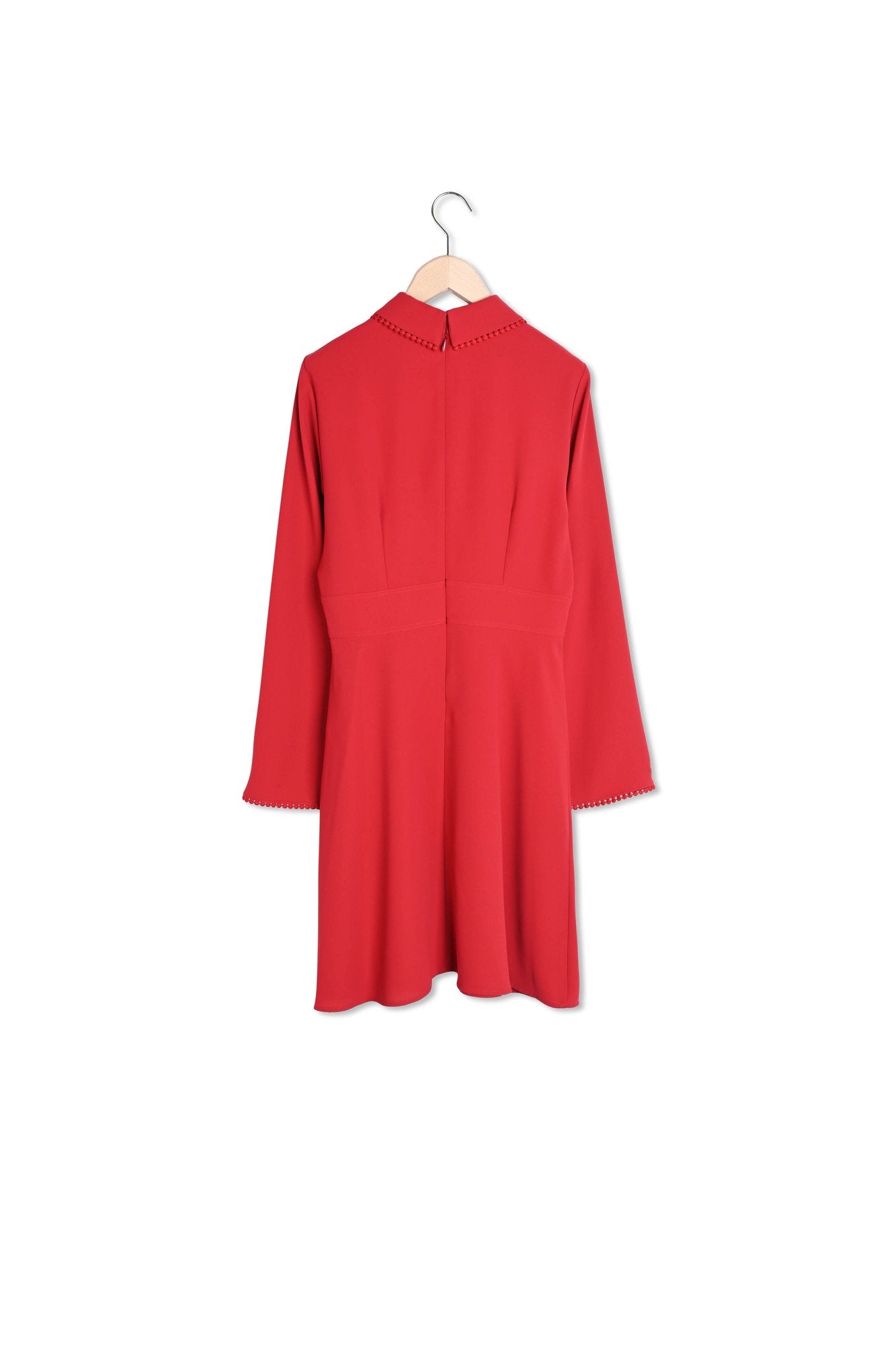 Robe Rielle rouge en crêpe Faume - seconde main