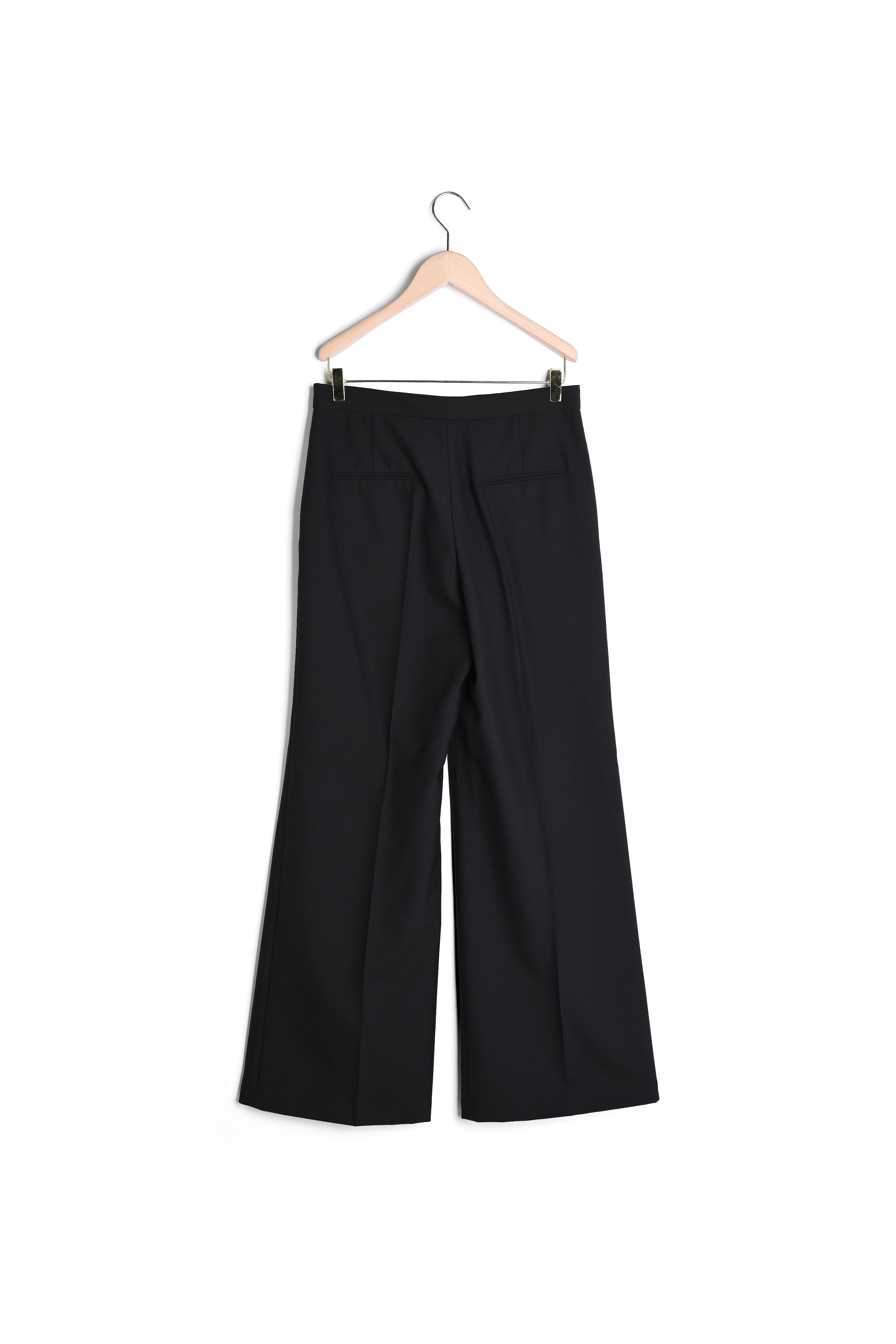 Pantalon Primavera noire en laine froide Faume - seconde main