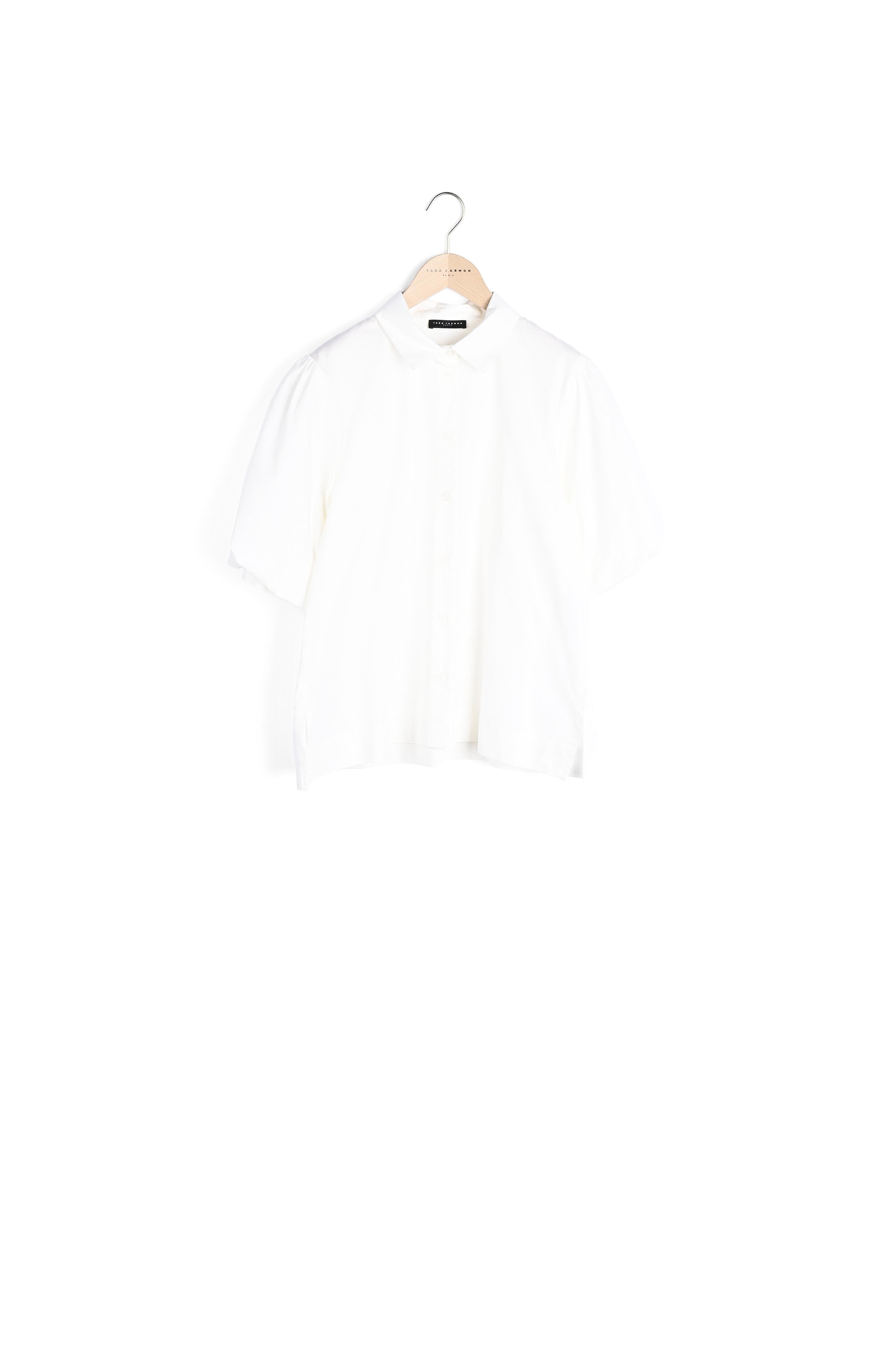 Chemise Calypso blanche en popeline Faume - seconde main