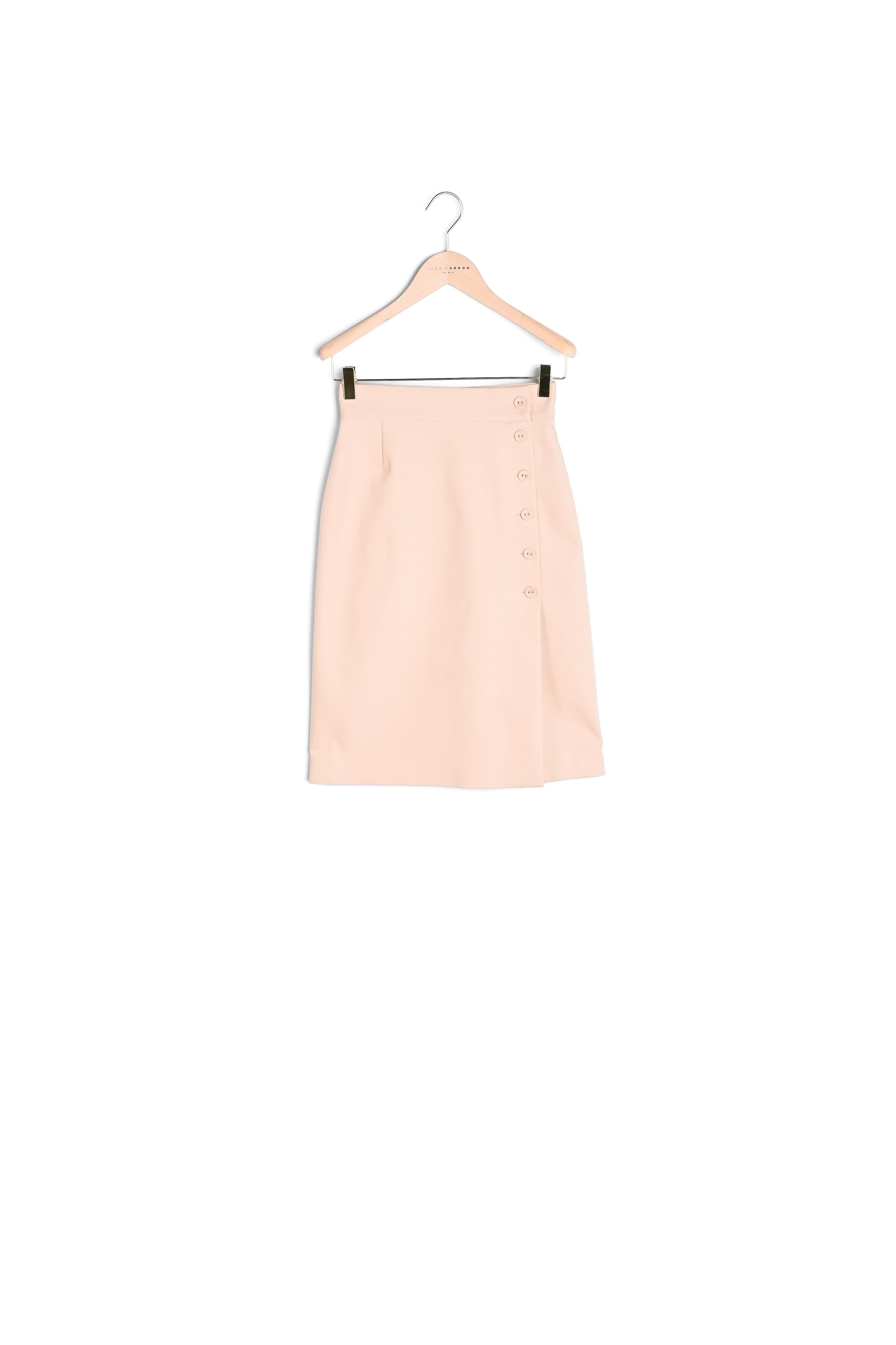 Jupe Josée beige en coton Faume - seconde main