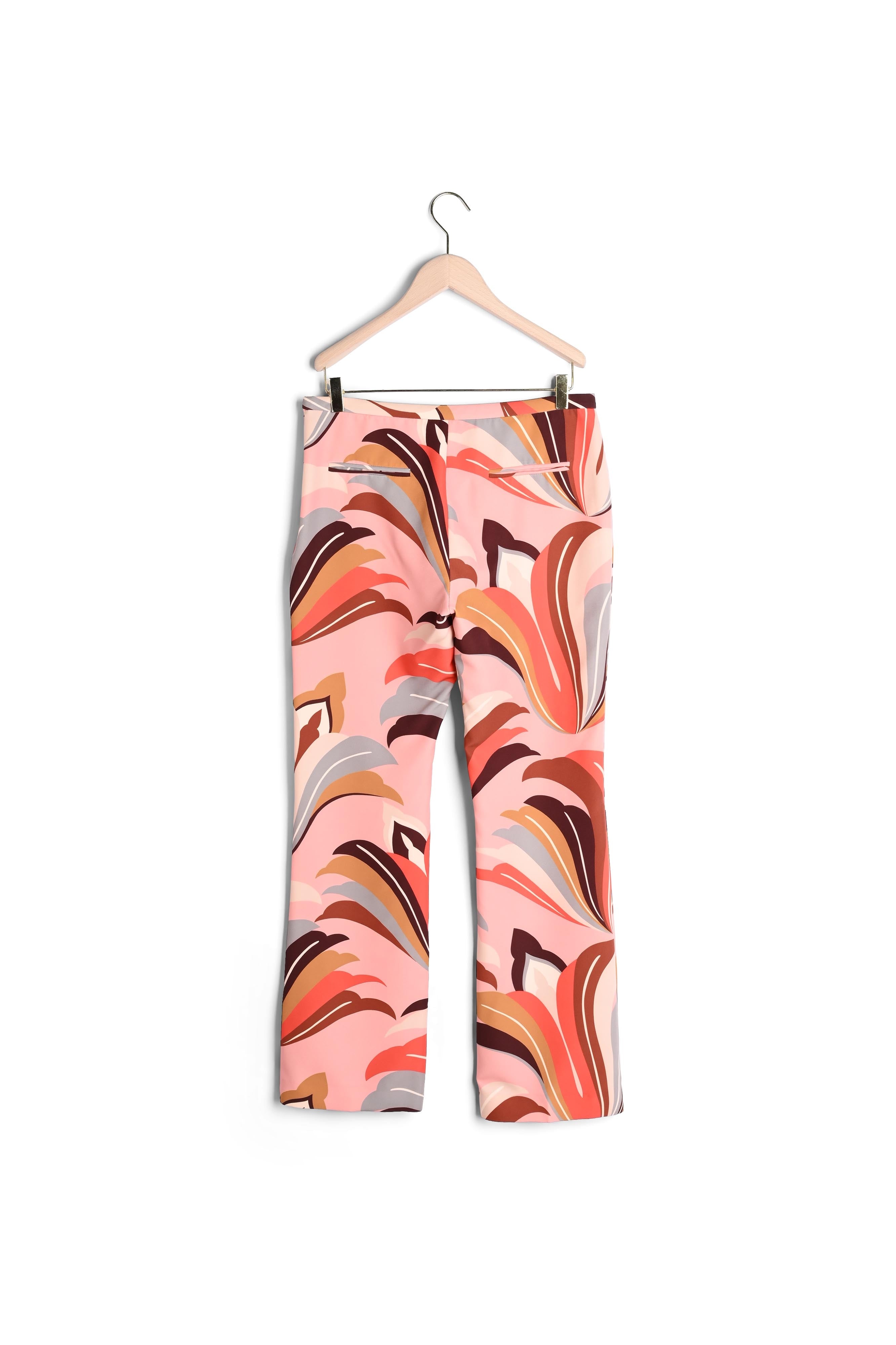 Pantalon Paivan marron imprimé graphique Faume - seconde main