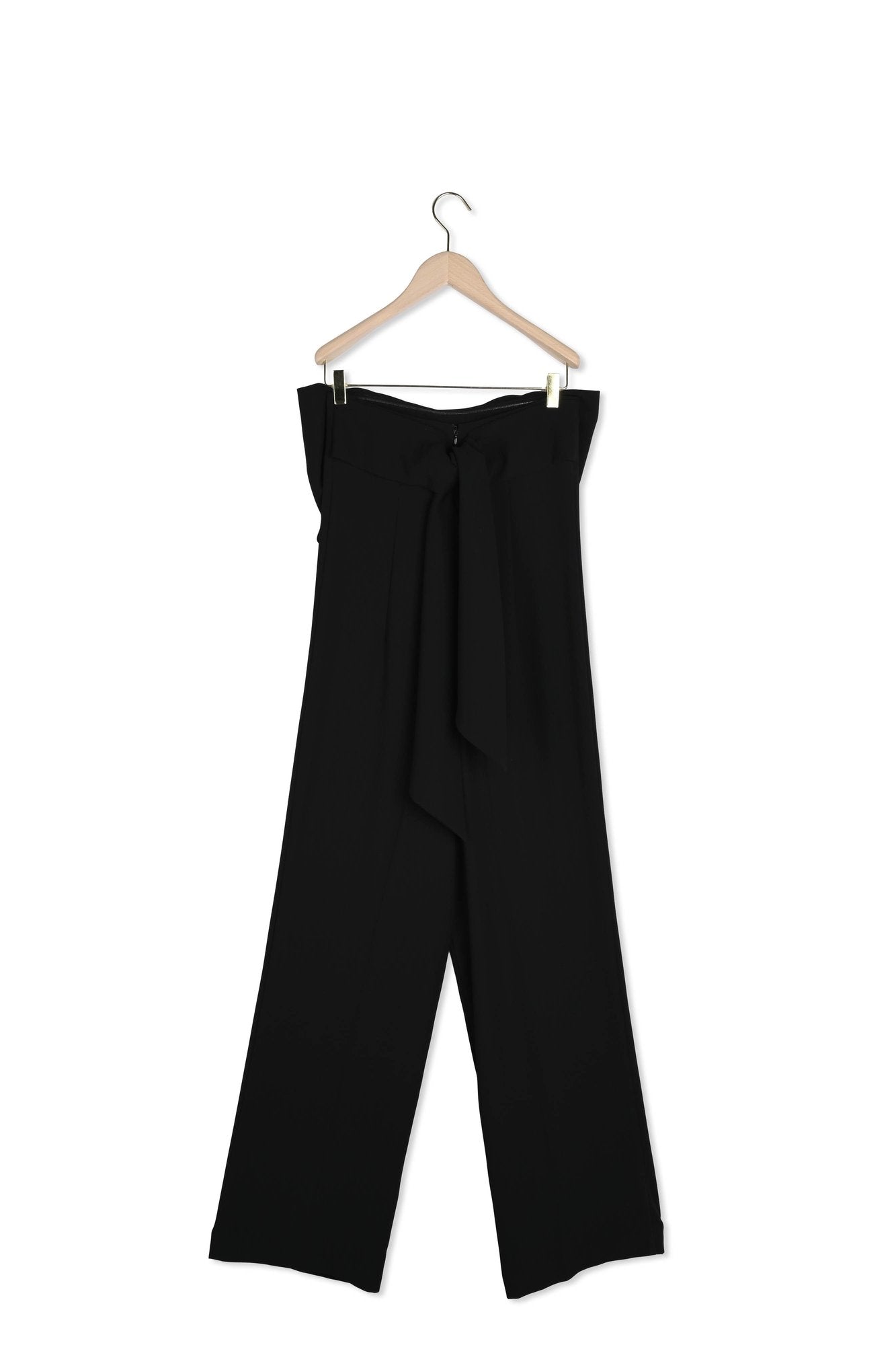 Combinaison Cœur noire en crêpe Faume - seconde main