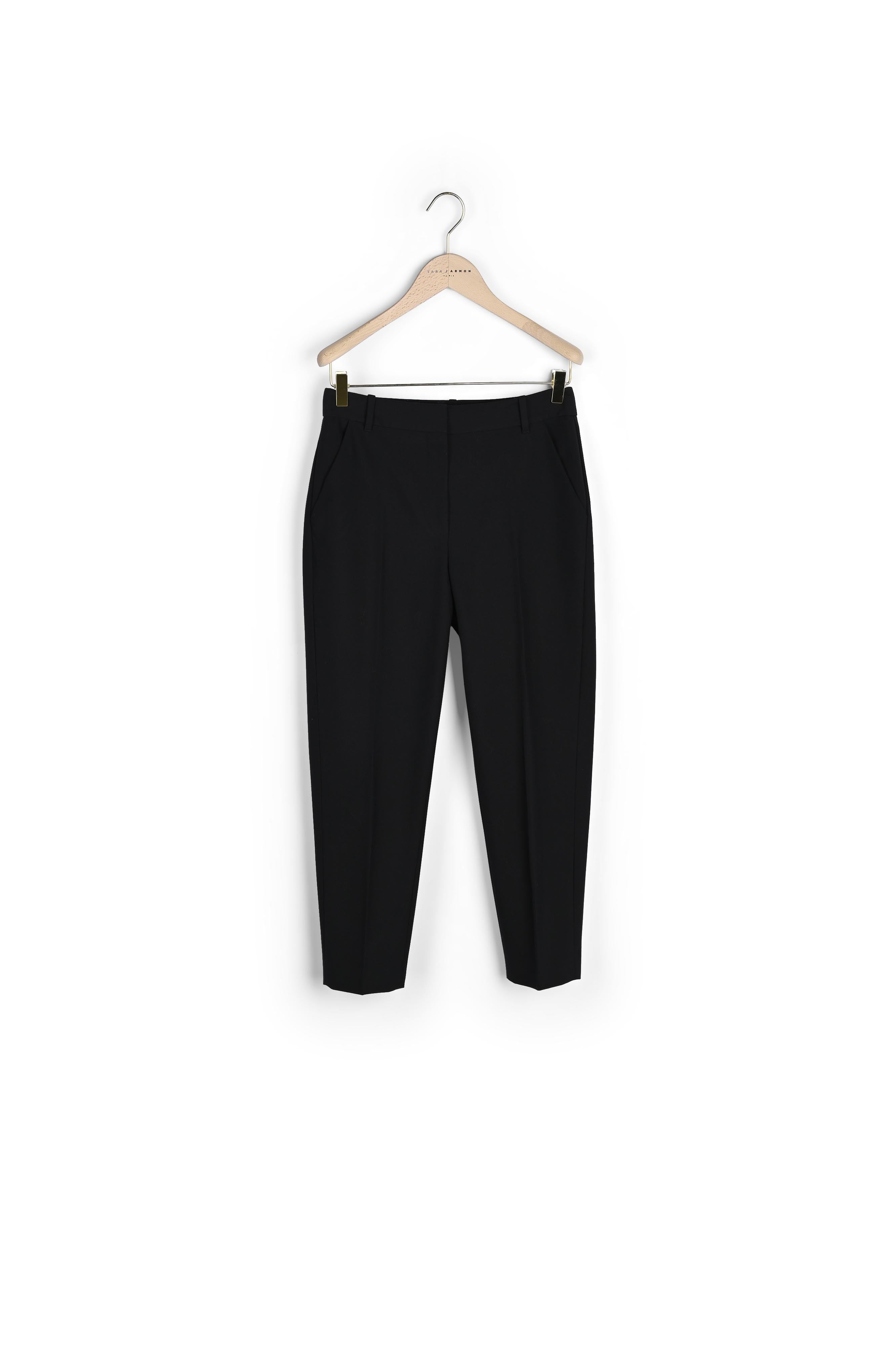 Pantalon Philippine noir en laine froide Faume - seconde main