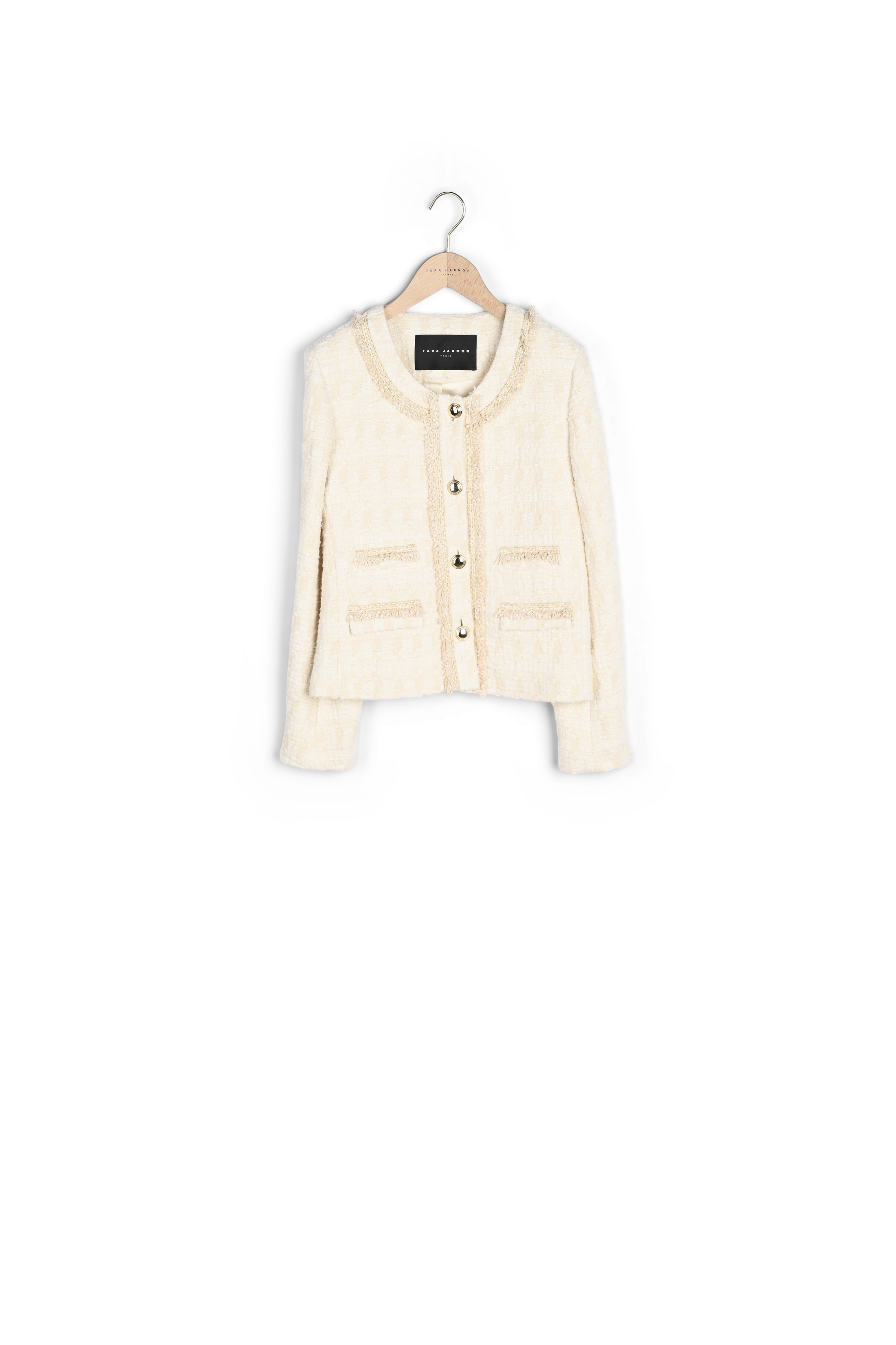 Veste Virgine écru en tweed Faume - seconde main