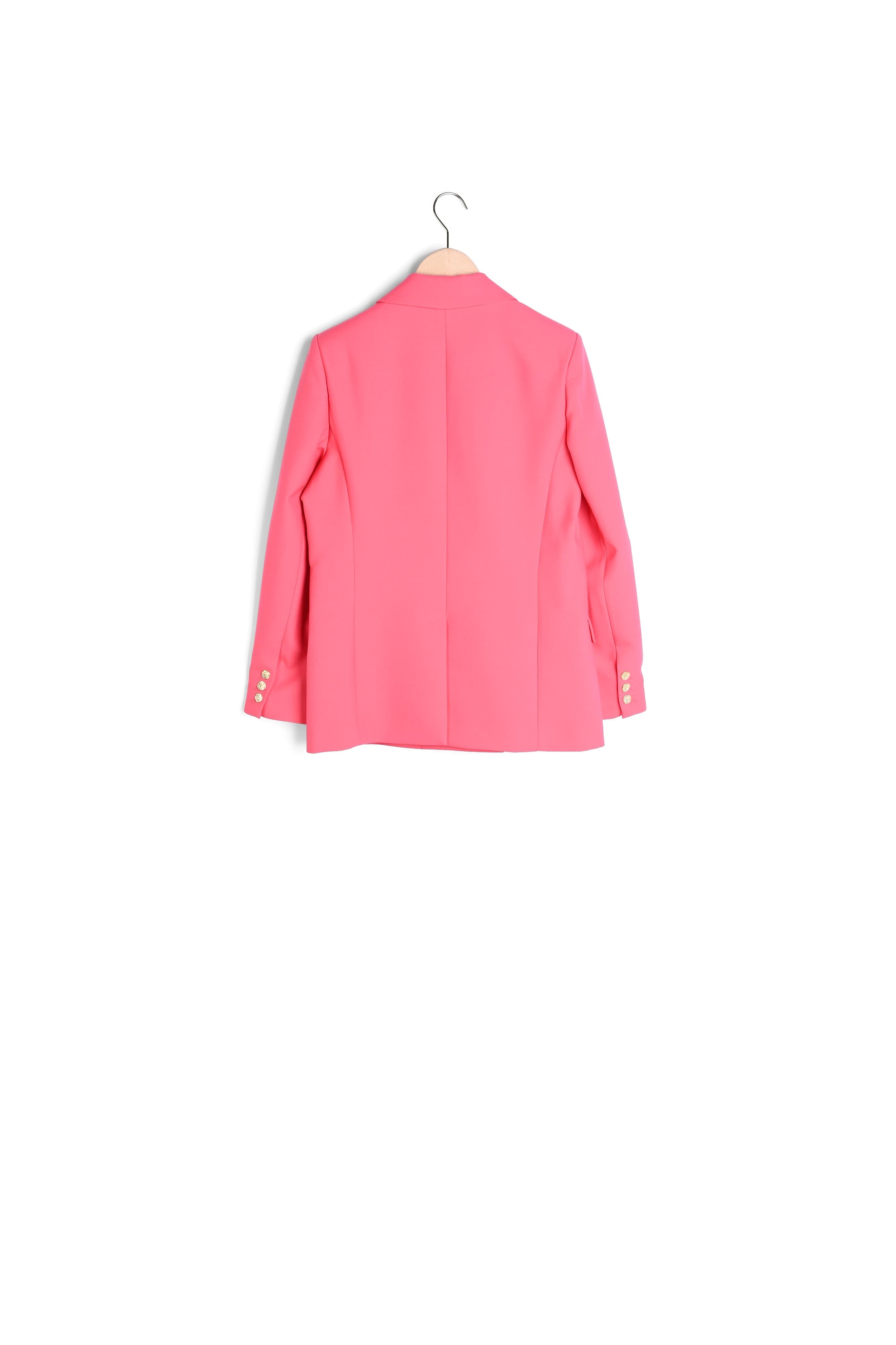 Veste Virgie rose en laine froide Faume - seconde main