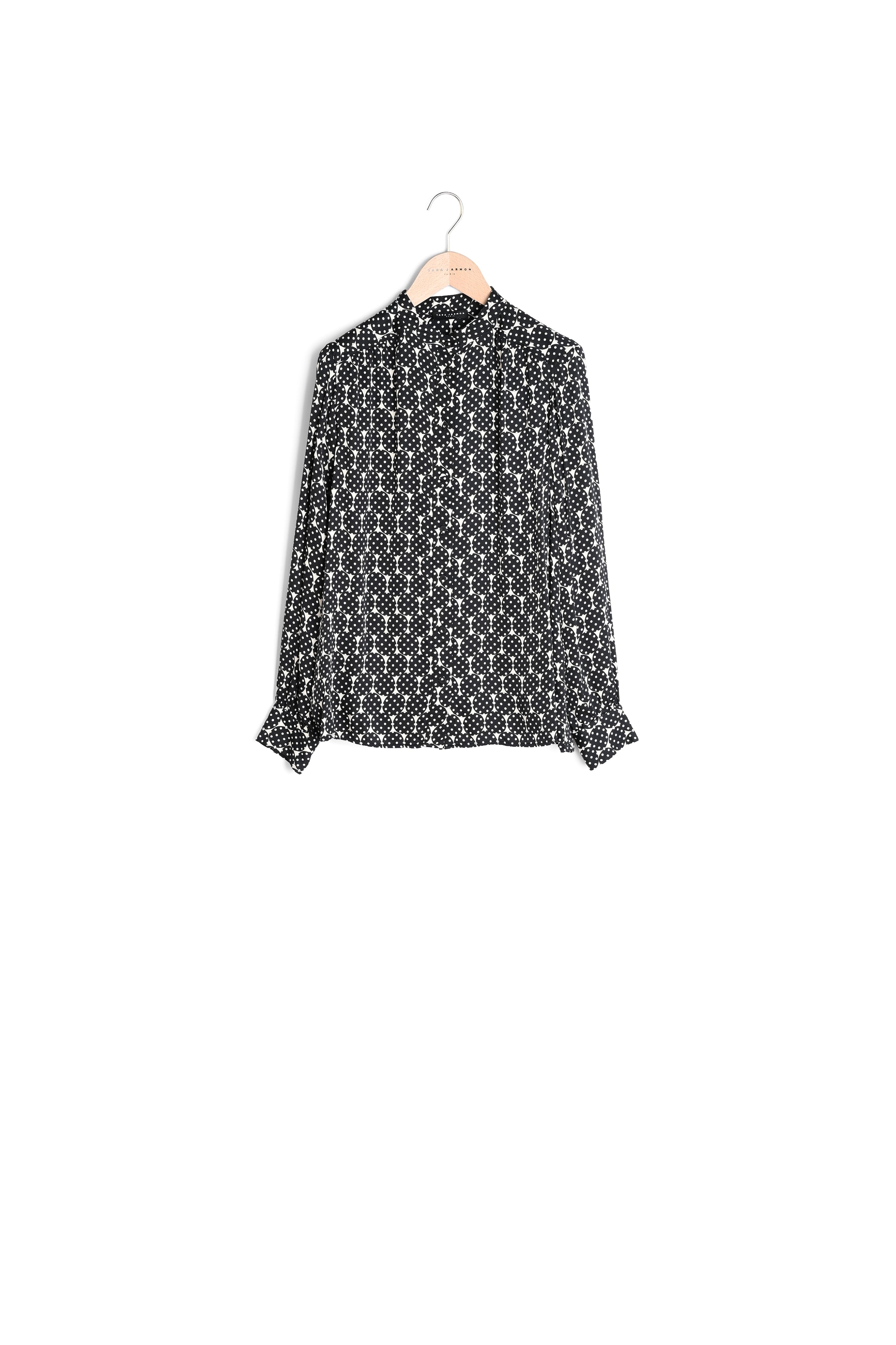 Chemise Charline écrue imprimé à pois Faume - seconde main