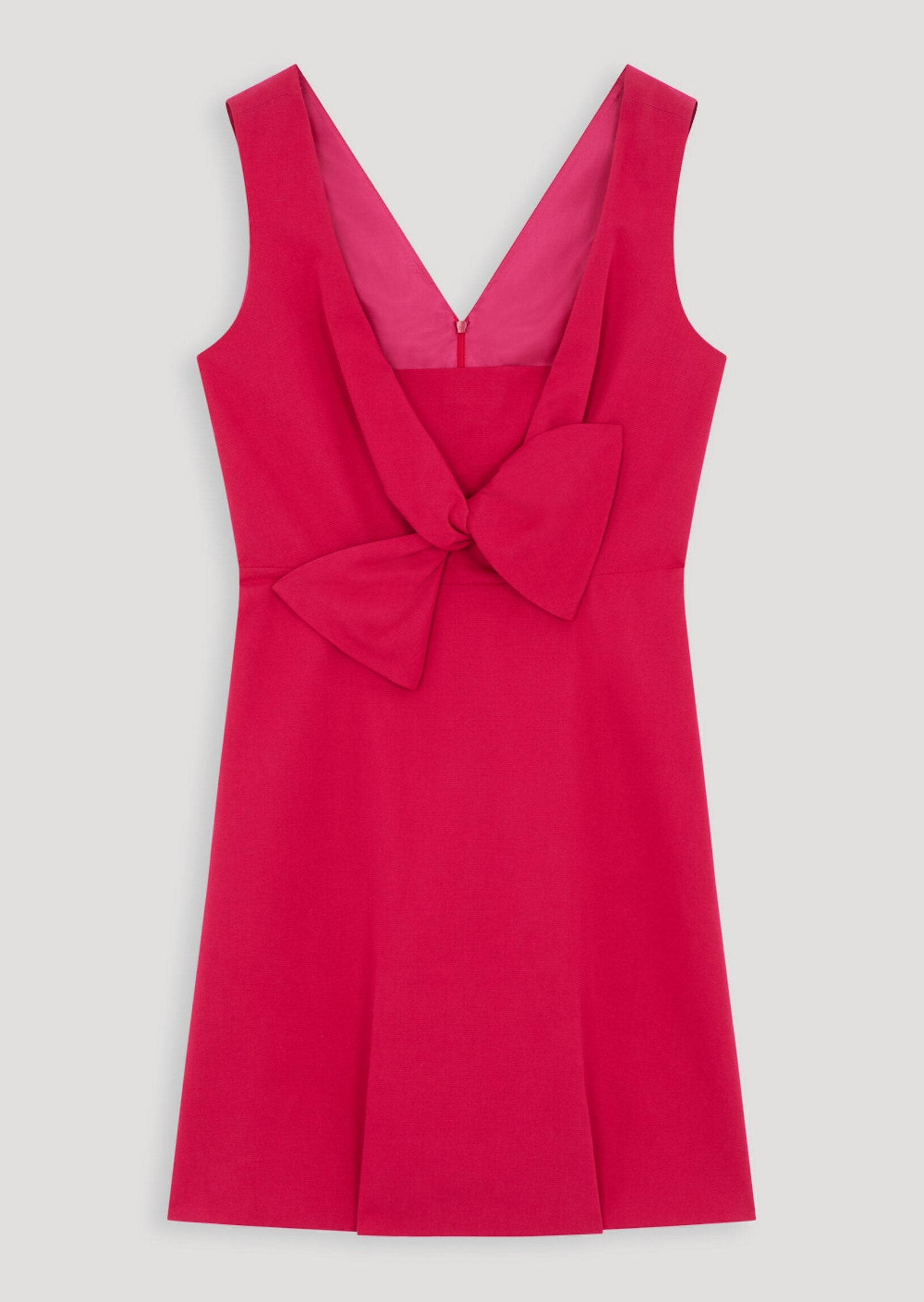 Robe azalée en ottoman avec détail noeud Faume - seconde main