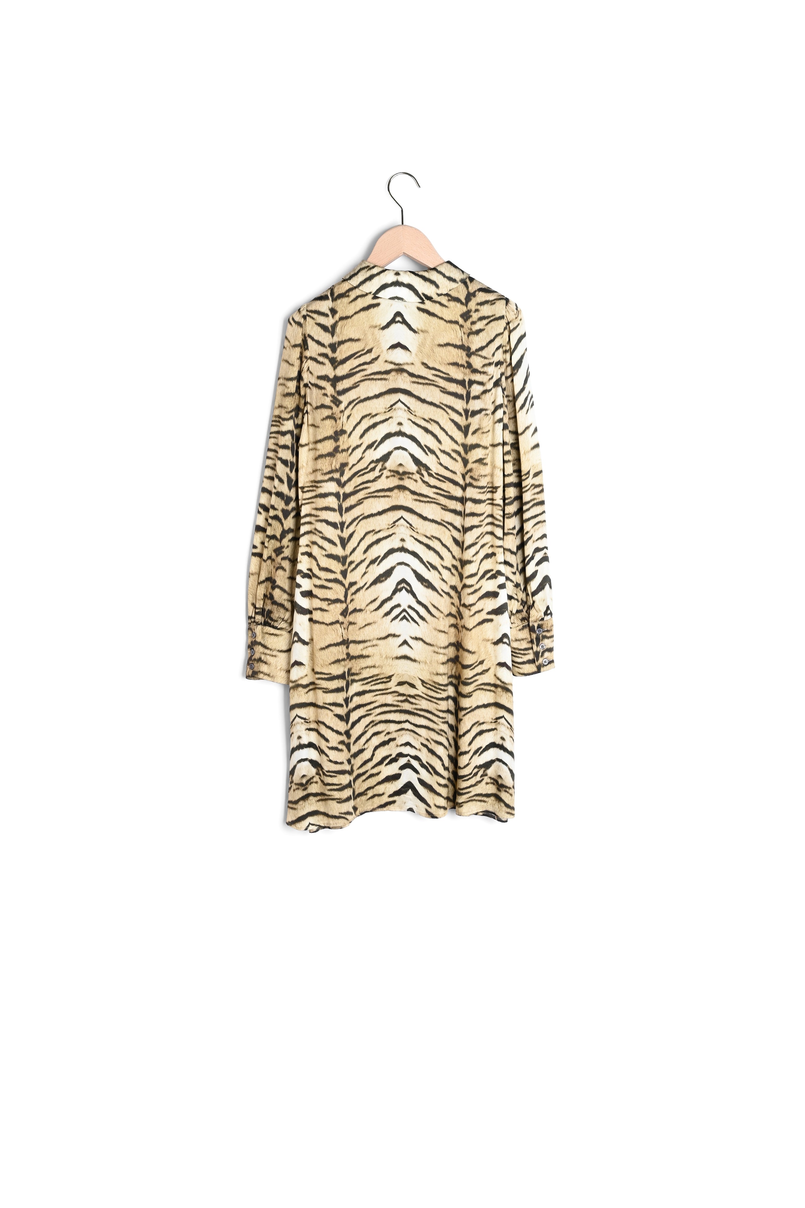 Robe Ryanna beige imprimé zèbre Faume - seconde main