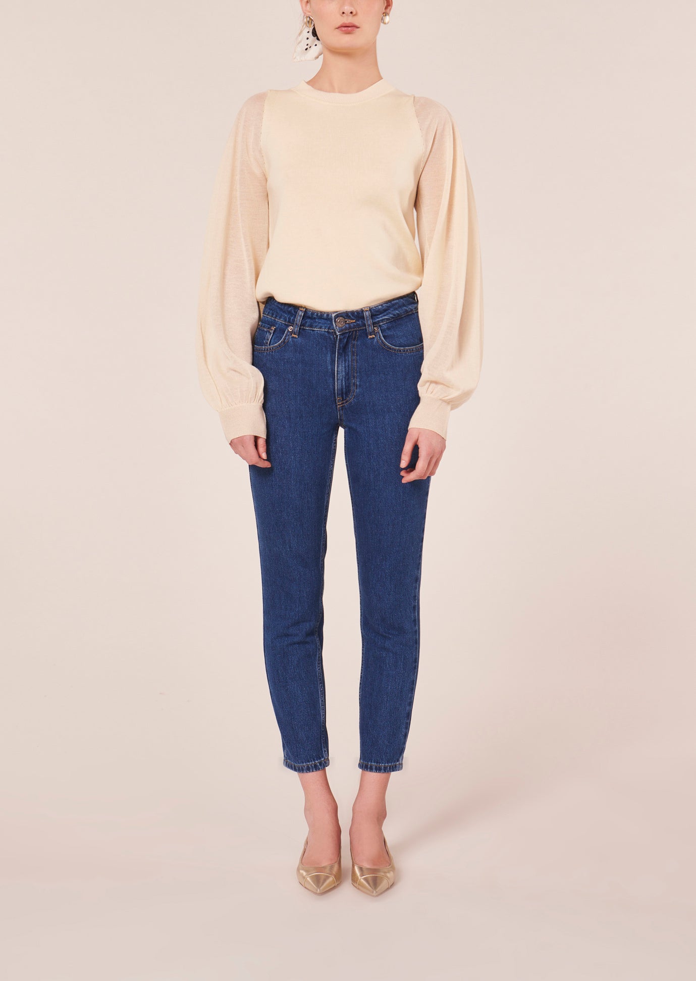 Jeans Jeremy bleu en denim Faume - seconde main