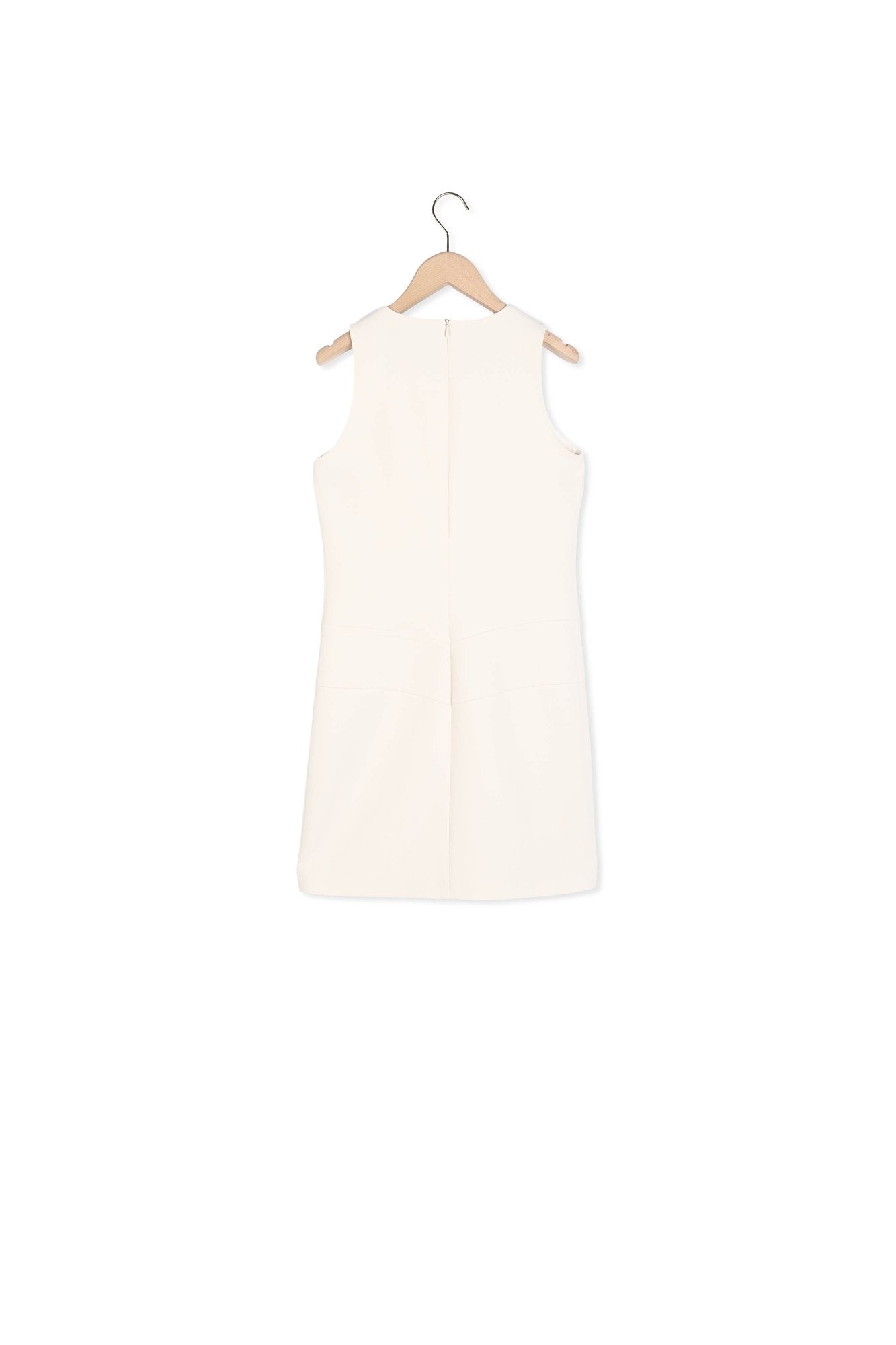 Robe Rawell écrue en toile double Faume - seconde main