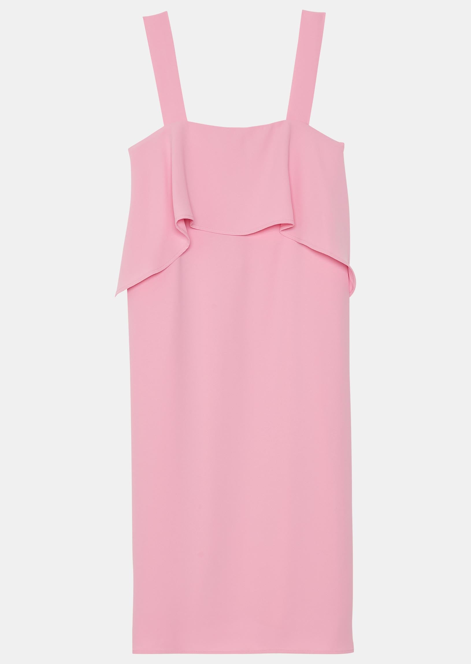 Robe Riisi rose en crêpe Faume - seconde main