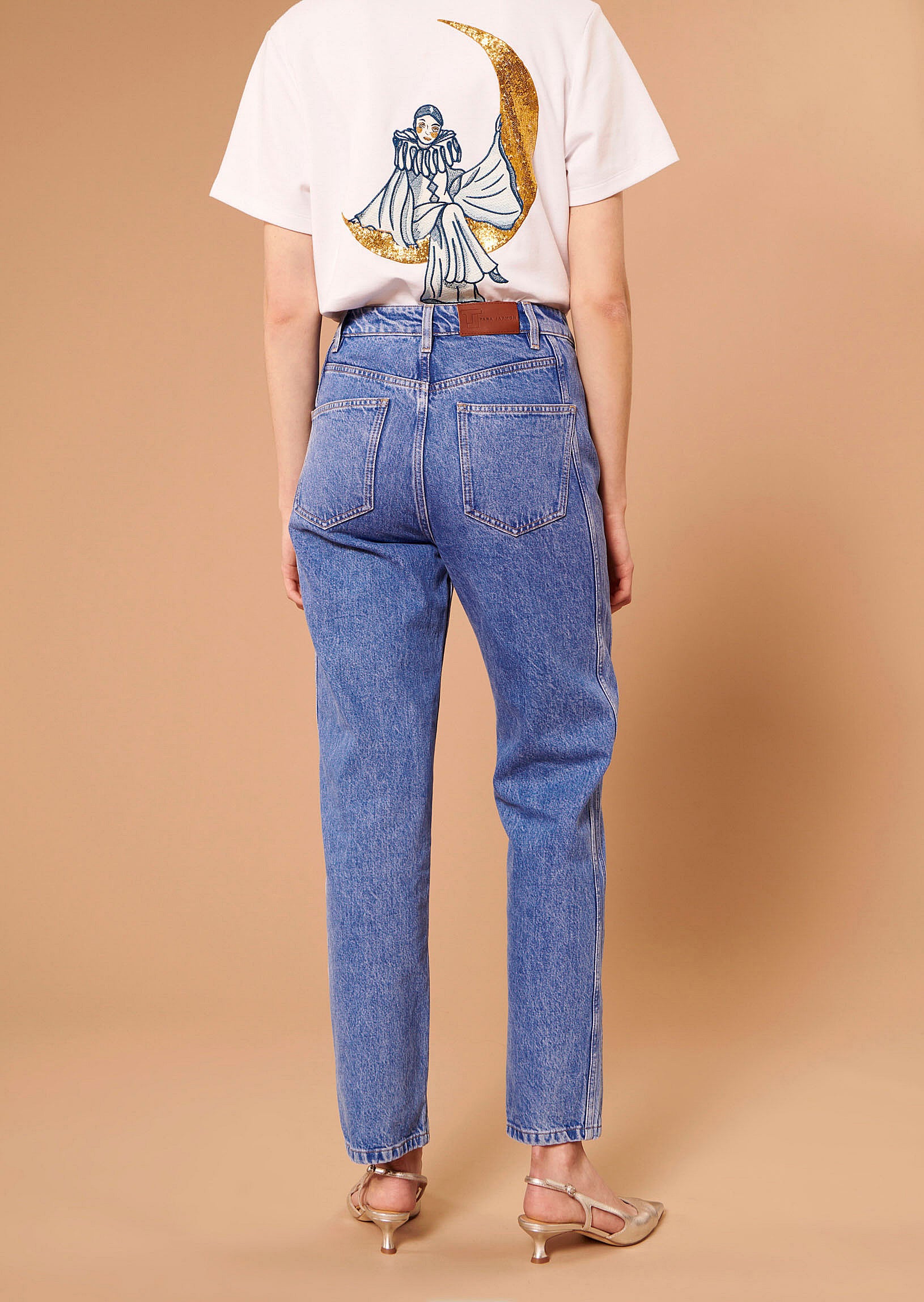 Jean Julio bleu en denim Faume - seconde main