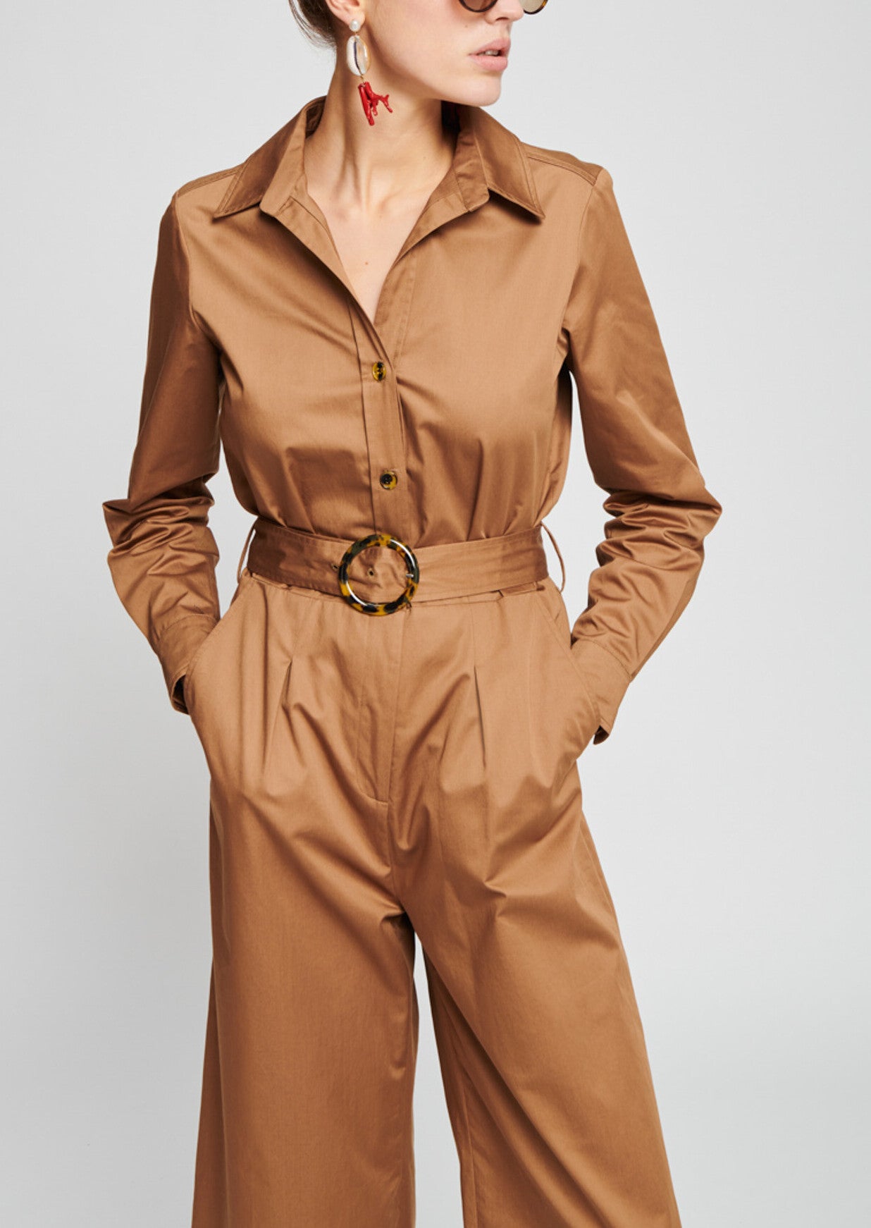 Combinaison camel Faume - seconde main