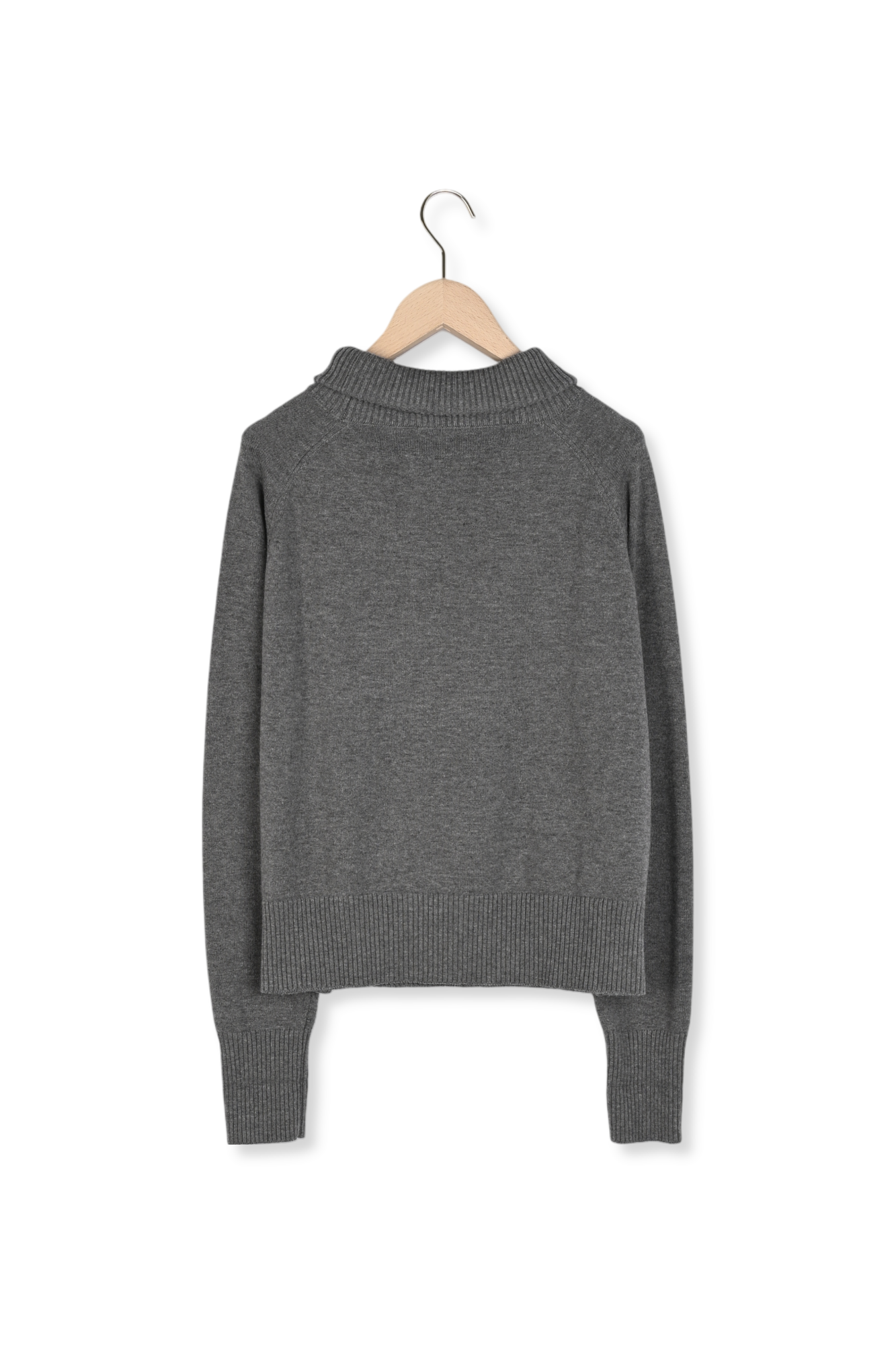 Pull col roulé Norene gris foncé Faume - seconde main