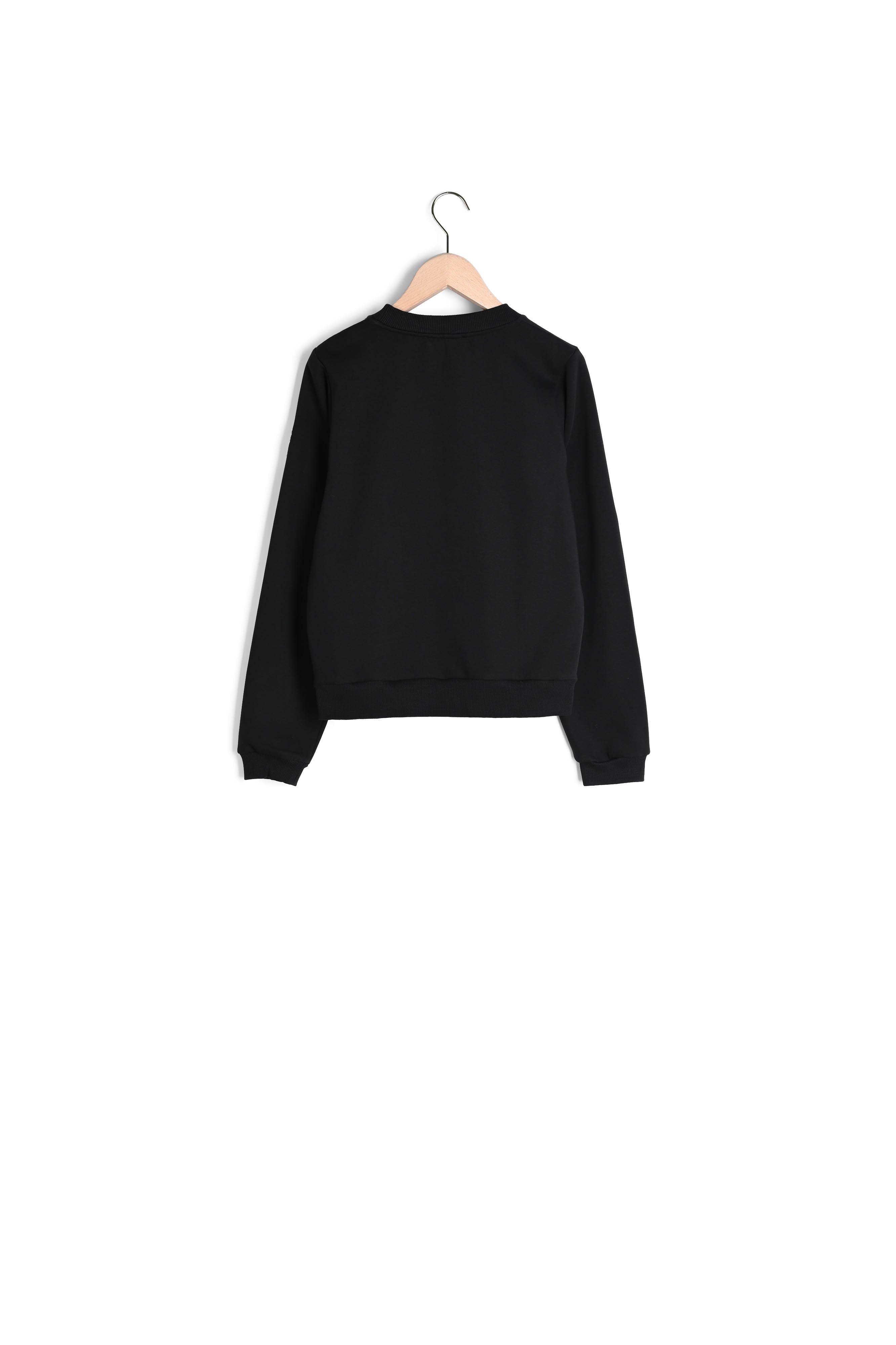 Pull Pulsion noir en jersey Faume - seconde main