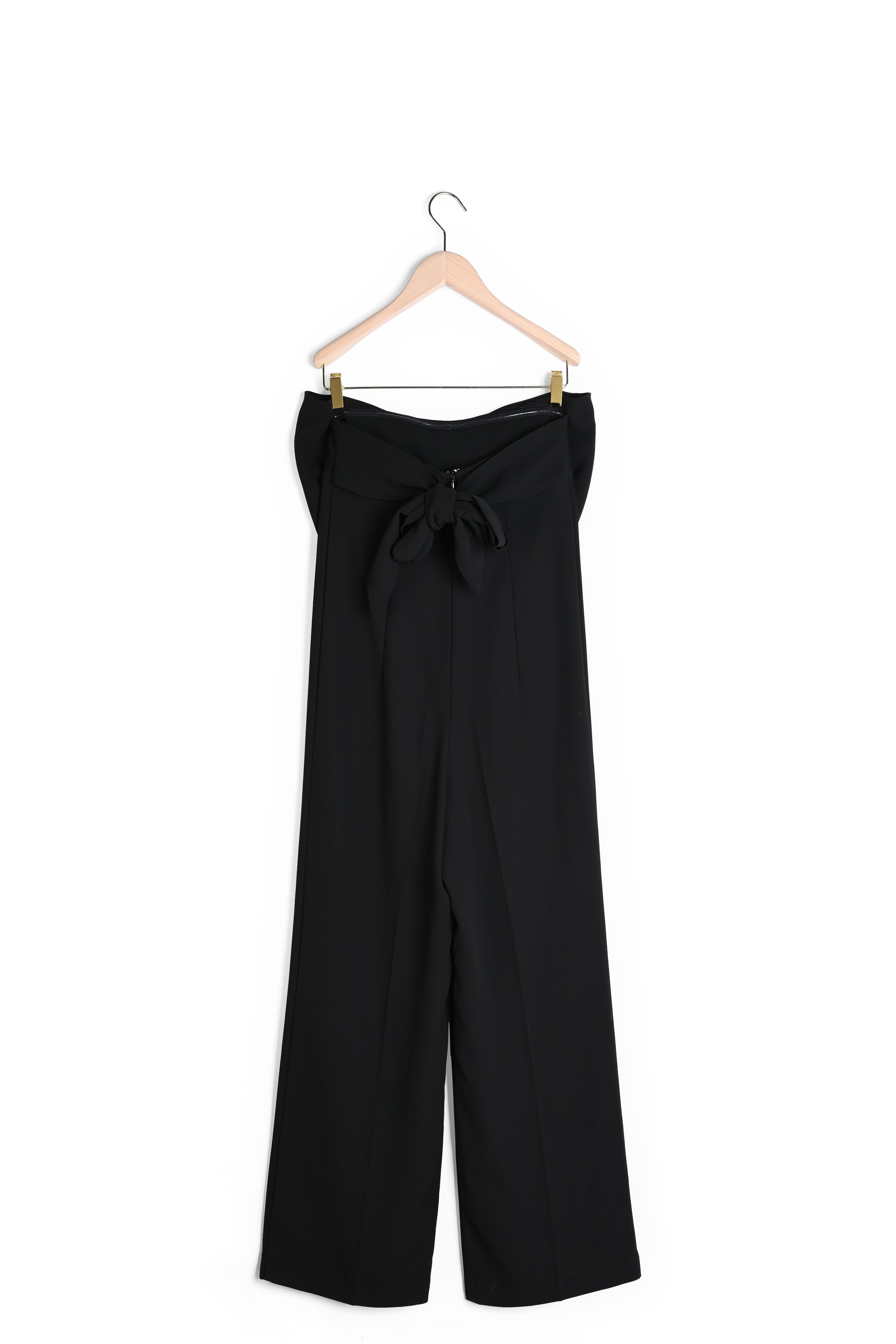 Combinaison Coeur noire en crêpe Faume - seconde main