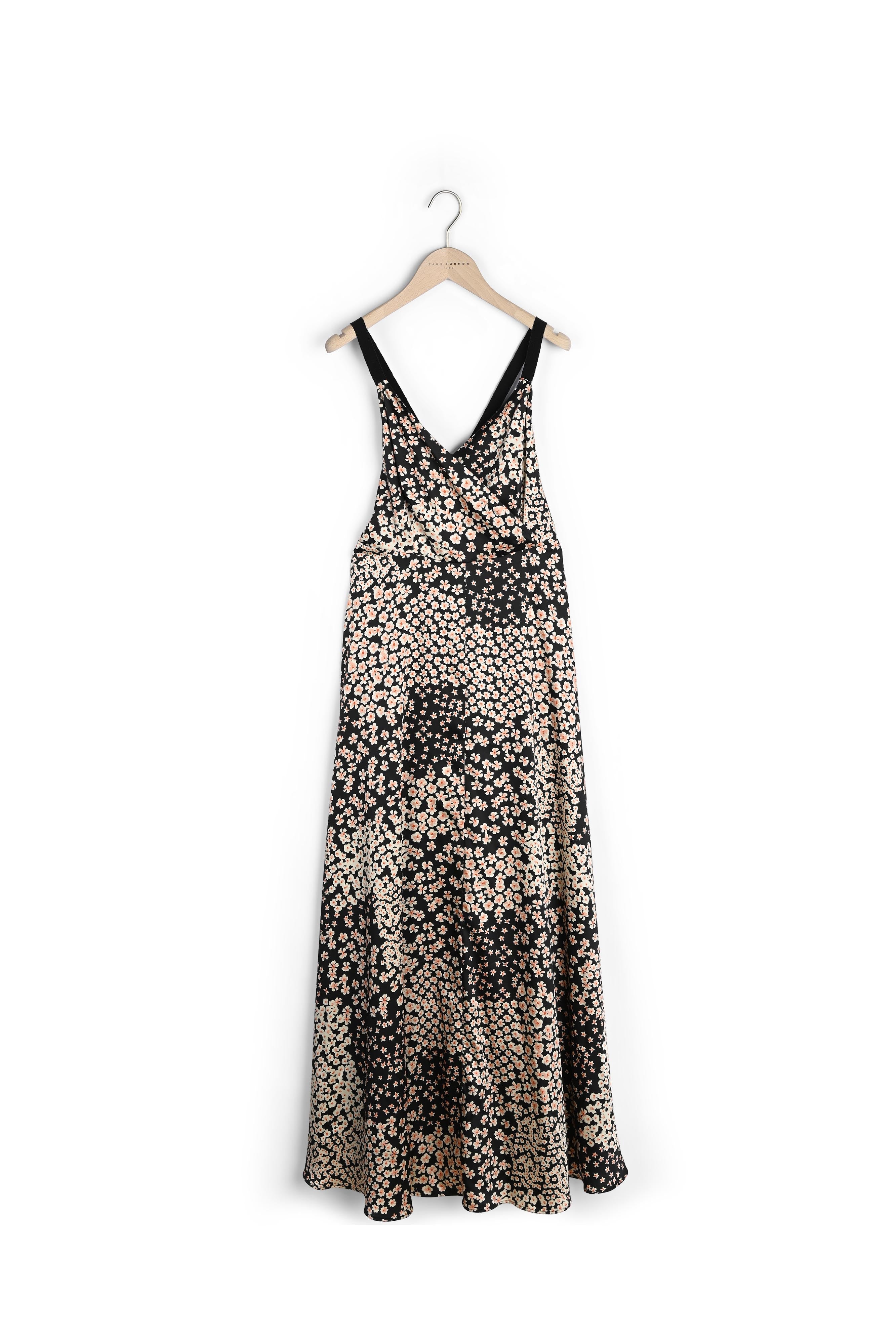 Robe Rayzel noire imprimé petites fleurs Faume - seconde main