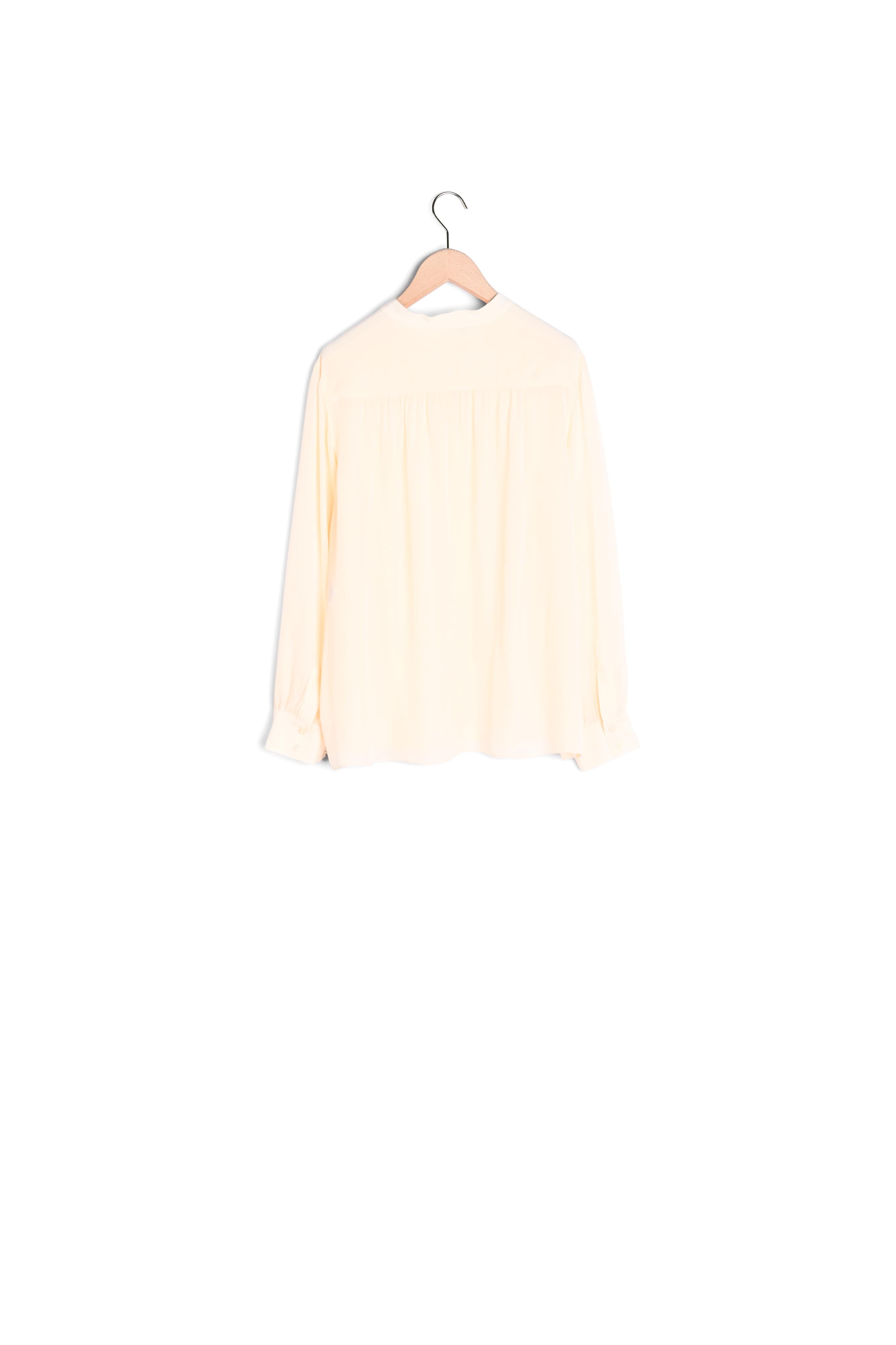 Chemise Coline écrue en crêpe Faume - seconde main