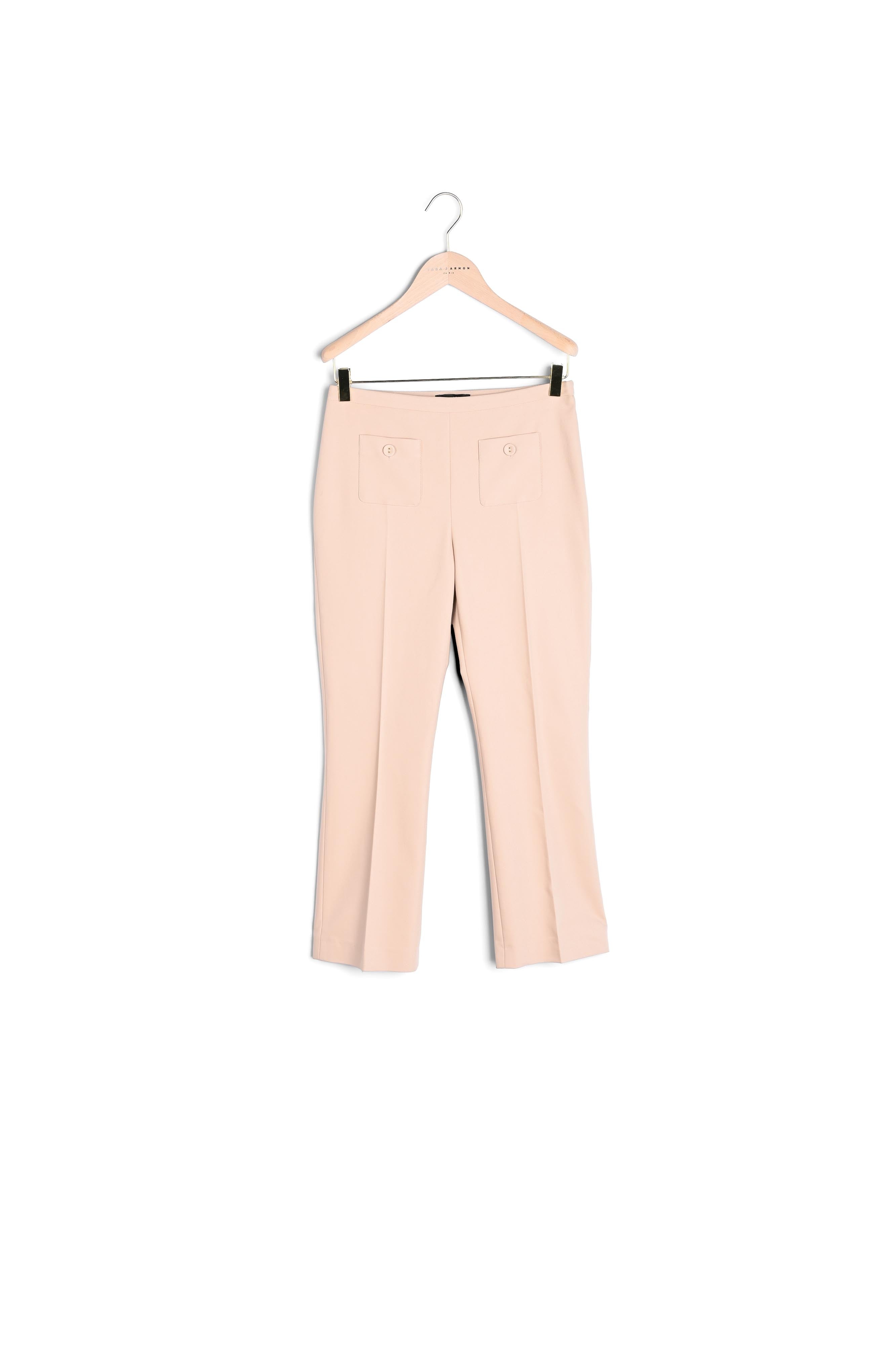 Pantalon Paquerette beige en coton Faume - seconde main