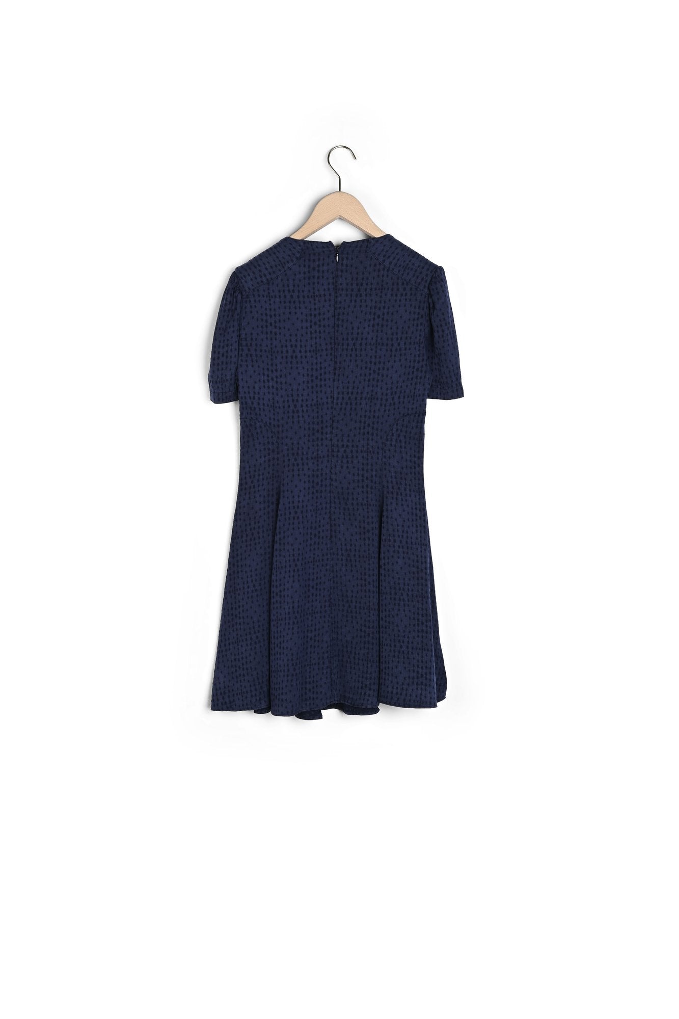 Robe Rock marine en jacquard Faume - seconde main