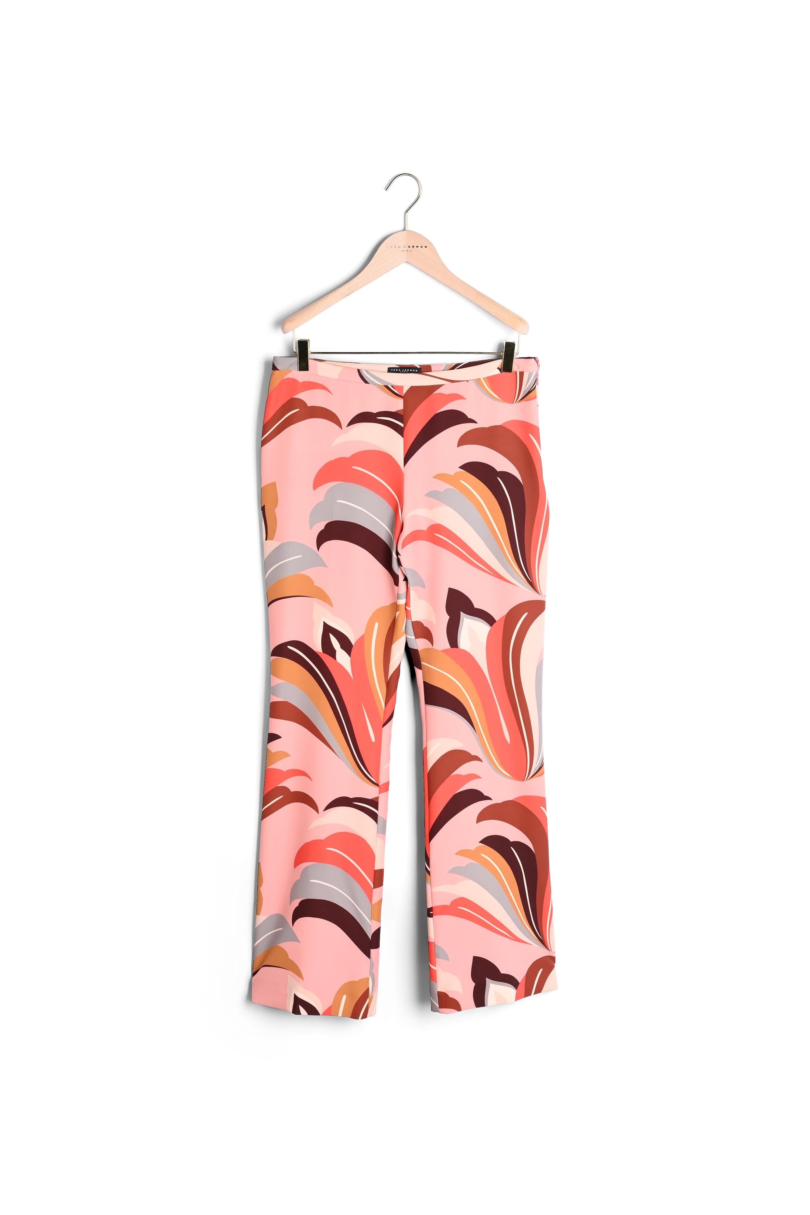 Pantalon Paivan marron imprimé graphique Faume - seconde main