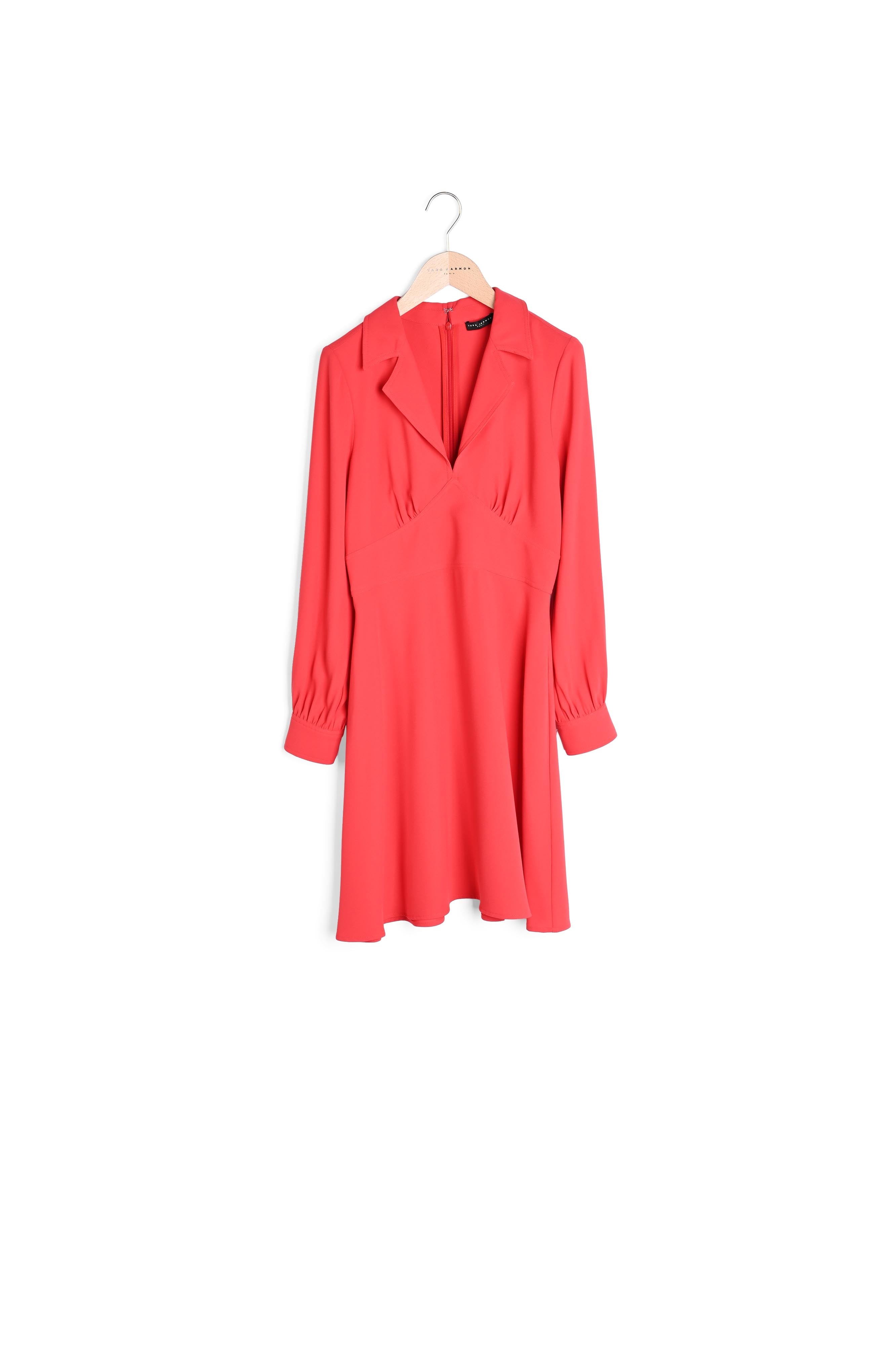 Robe Remi rouge en crêpe Faume - seconde main