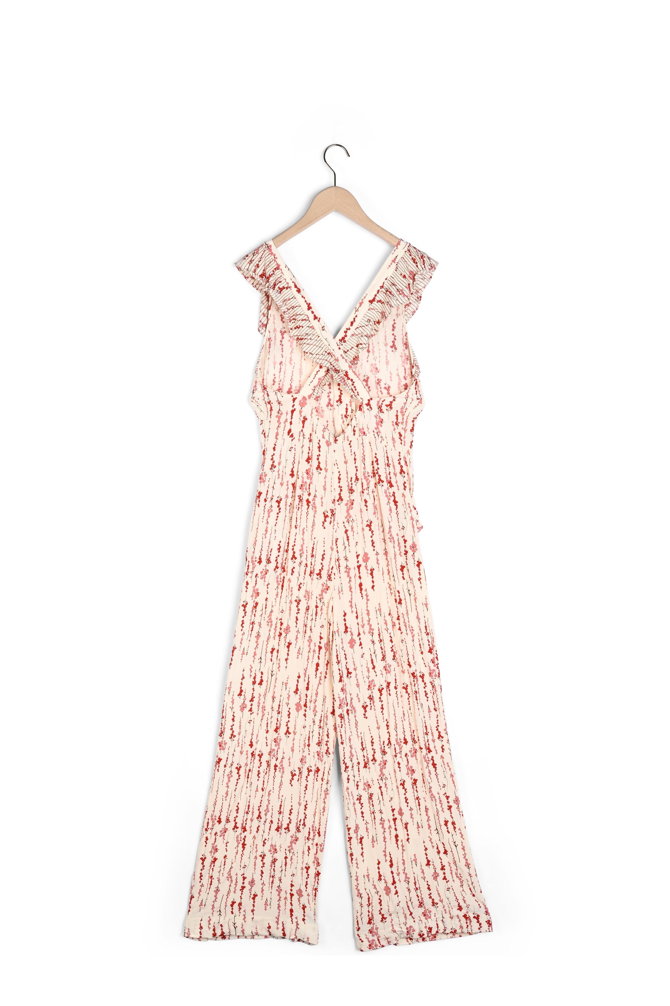 Combinaison Caitlyn écrue imprimé fleuri Faume - seconde main