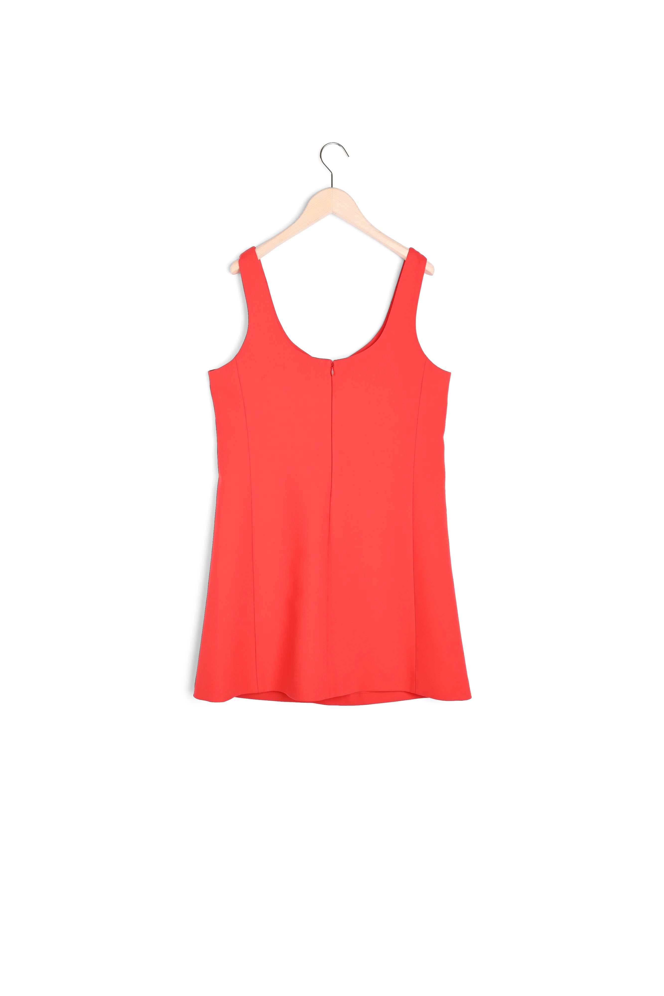 Robe Ricki rouge en toile double Faume - seconde main