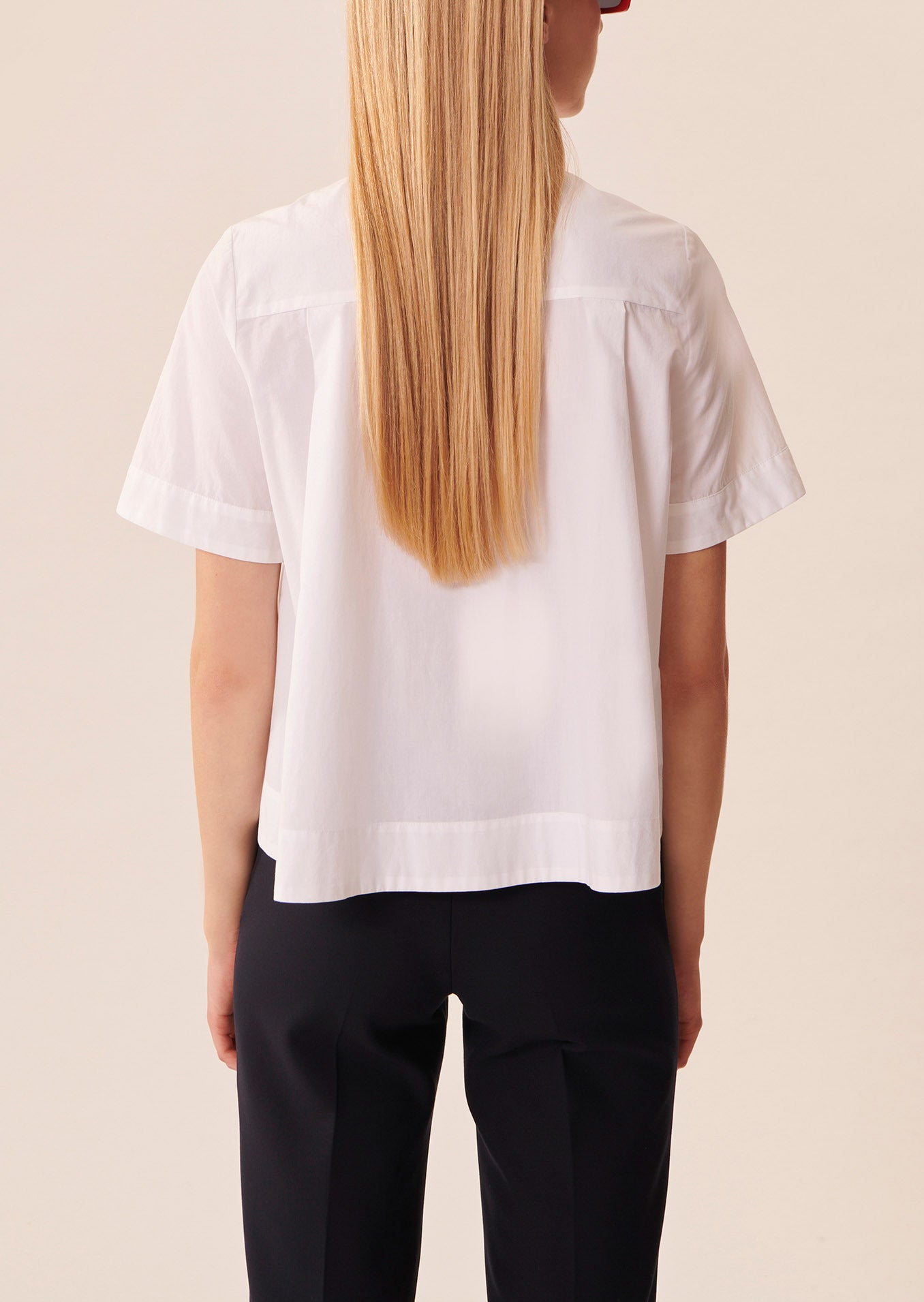 Chemise Cammie blanche en popeline Faume - seconde main