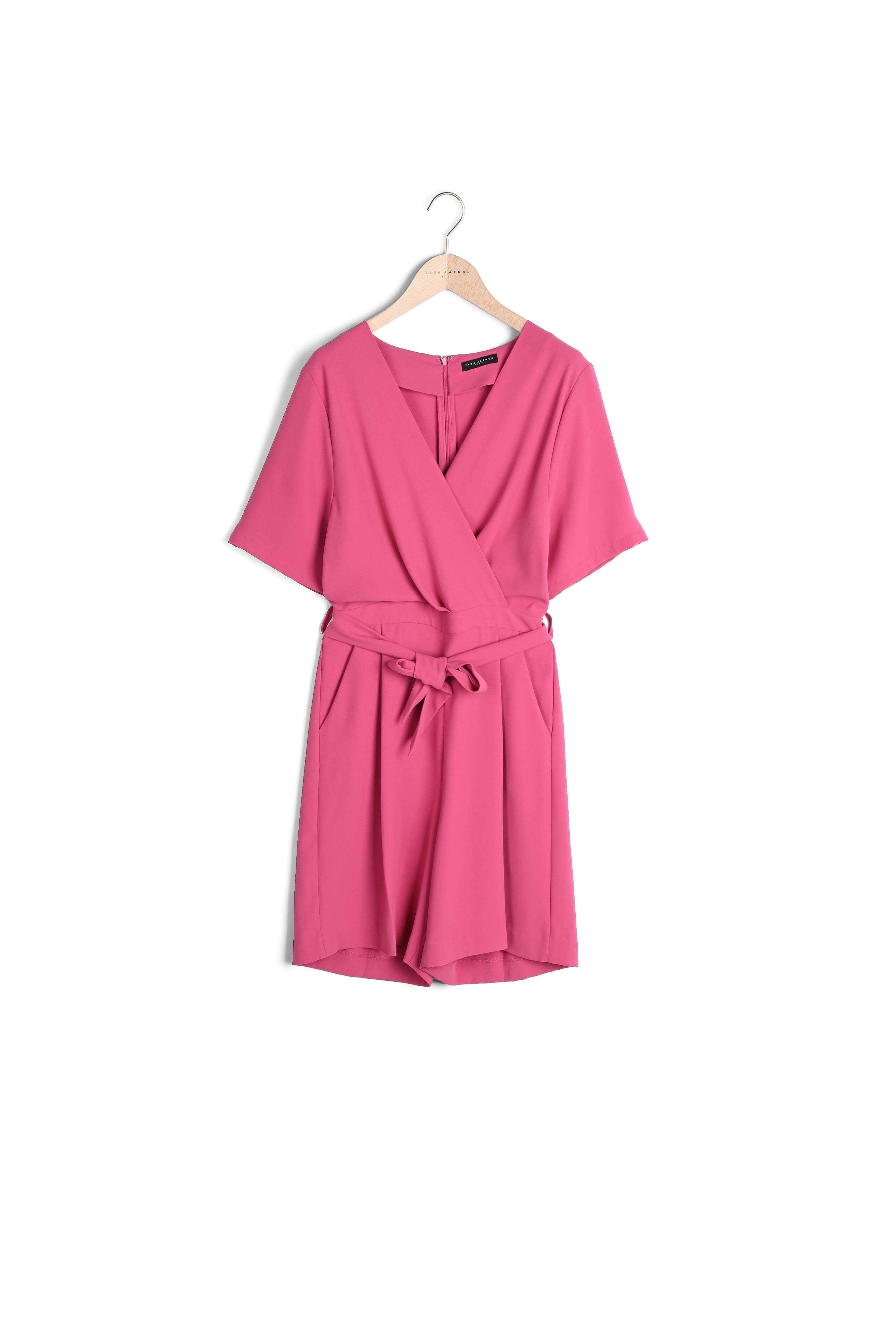 Combinaison Calia rose fuchsia en crêpe Faume - seconde main