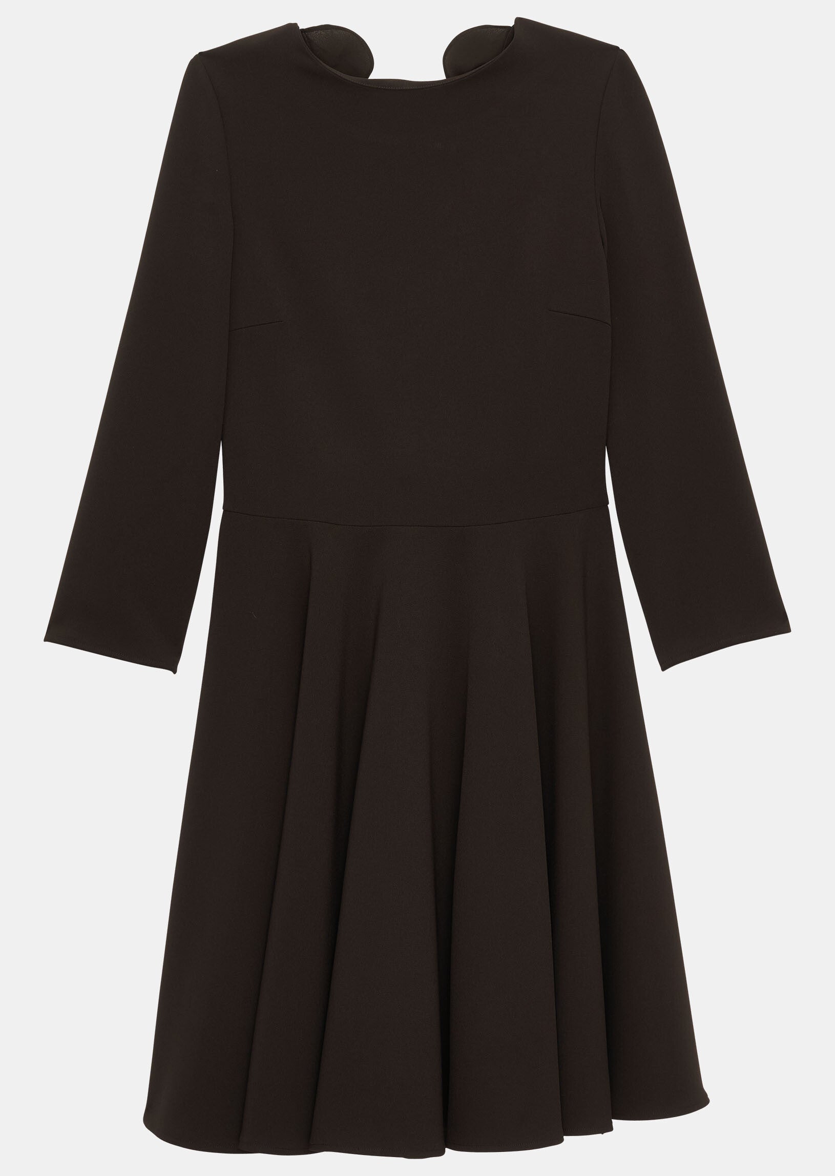 Robe Reelie noire en crêpe Faume - seconde main