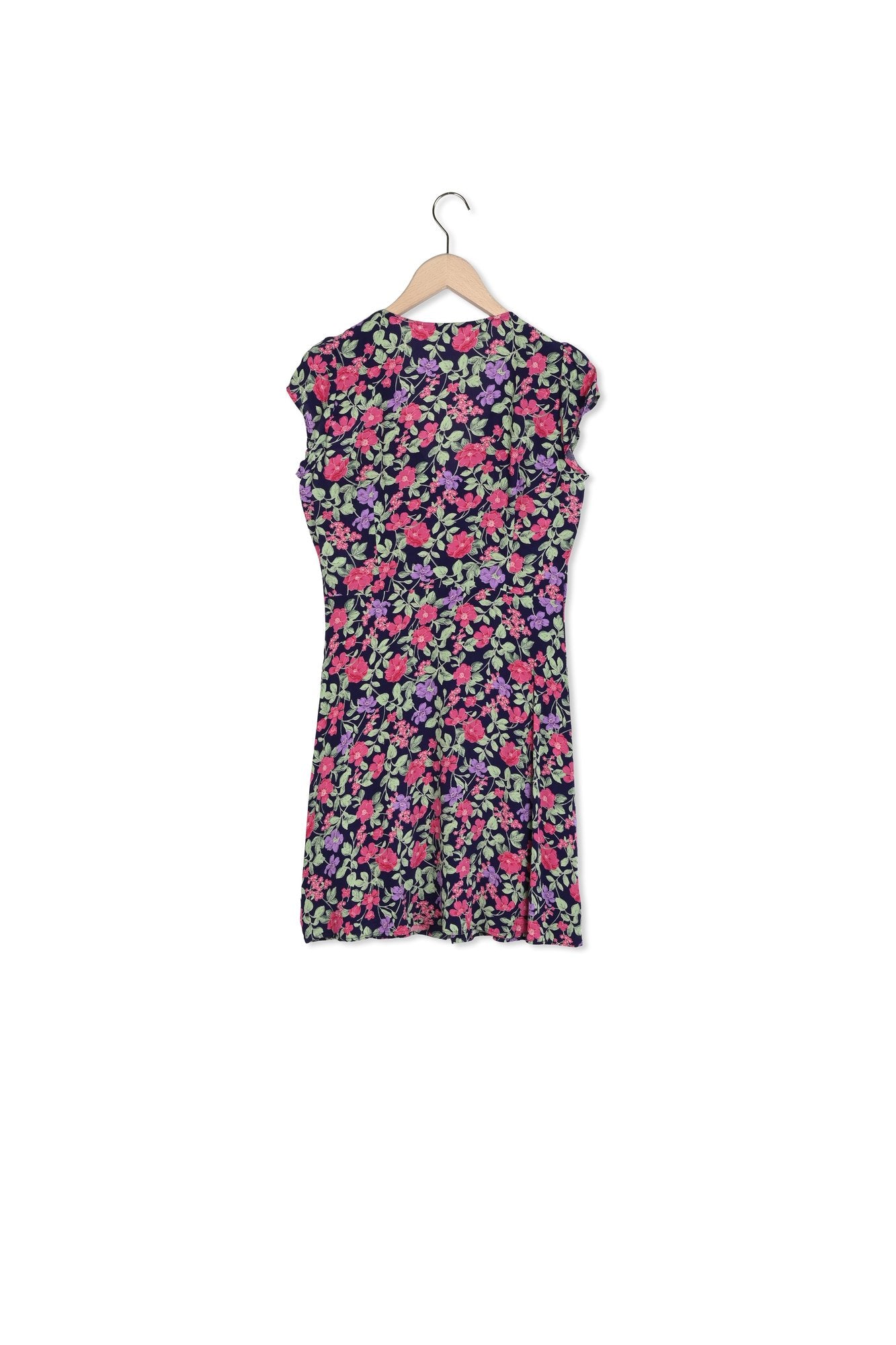 Robe Ruomi courte à imprimé fleurs Faume - seconde main